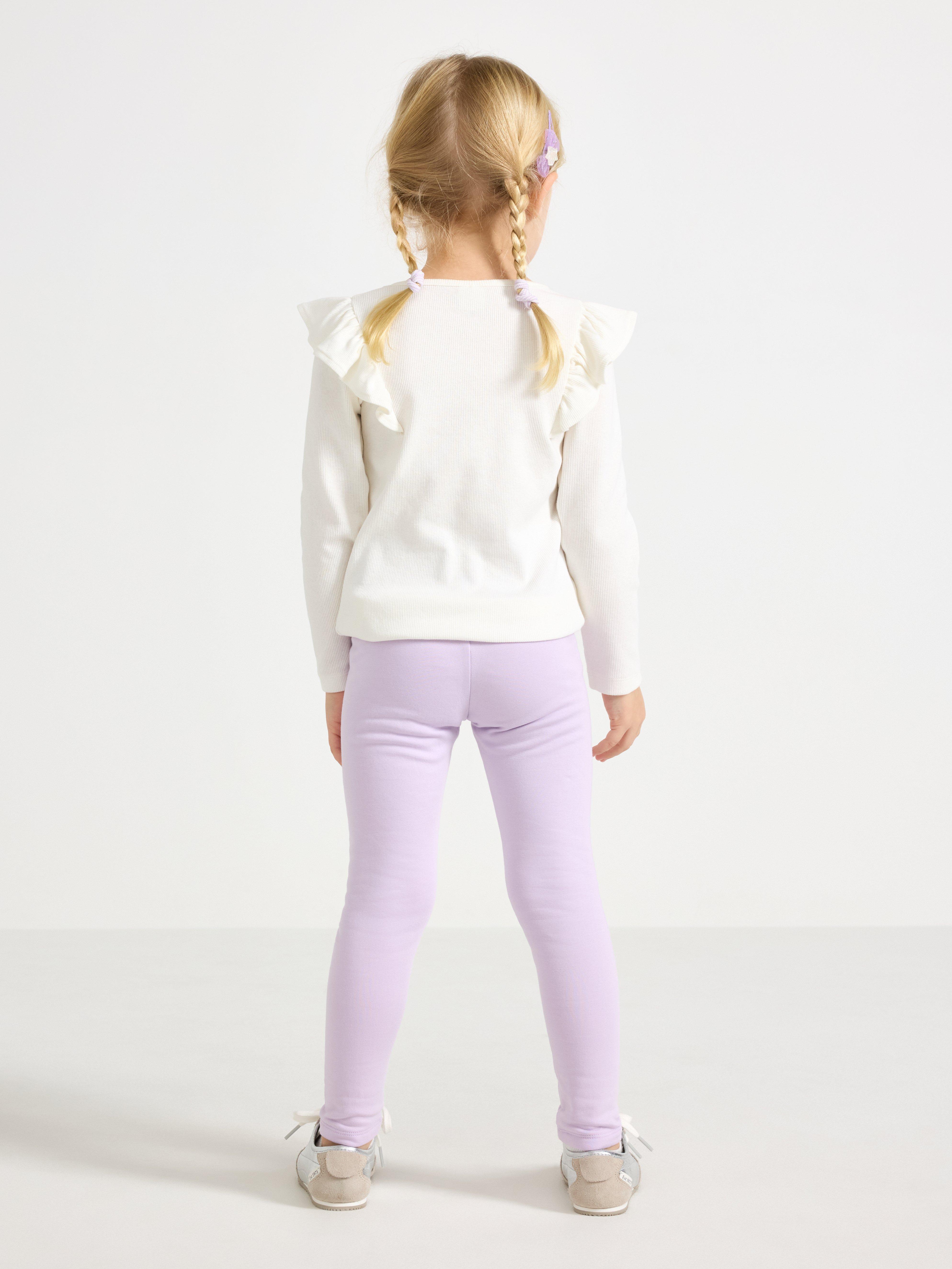 Leggings - Barn - Lilla