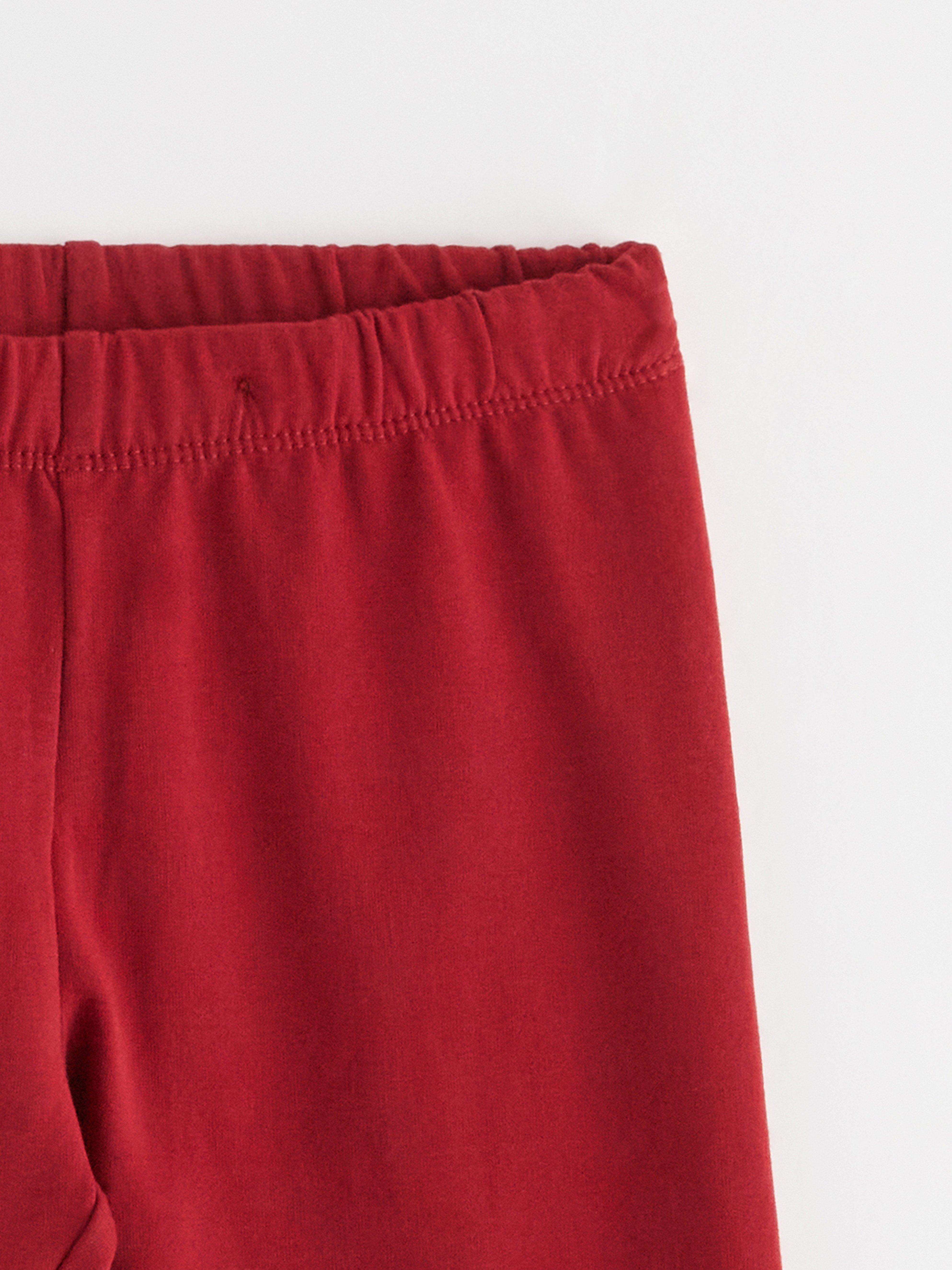 Leggings - Børn - Rød