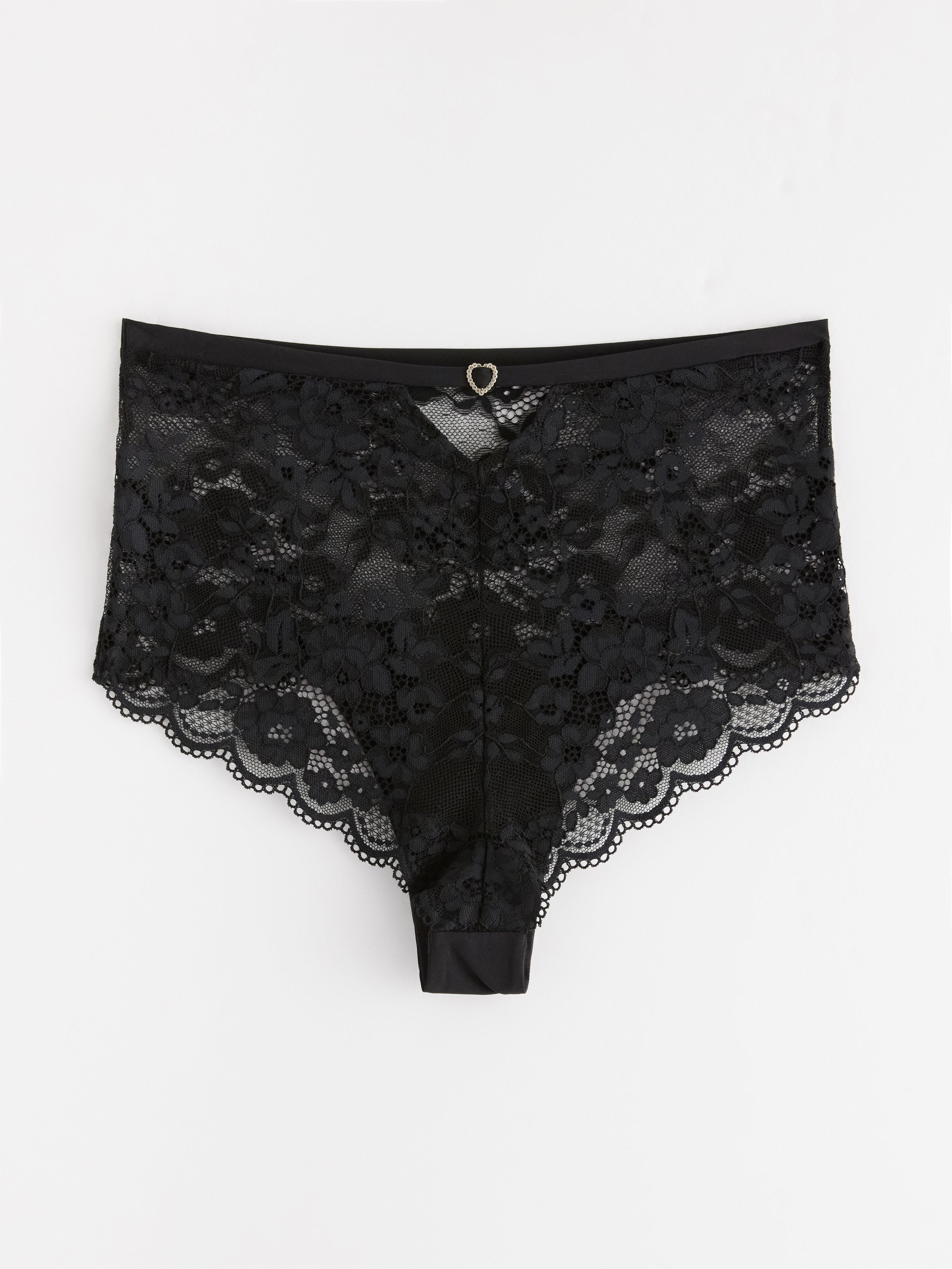 Brazilian High - Lingerie - Black