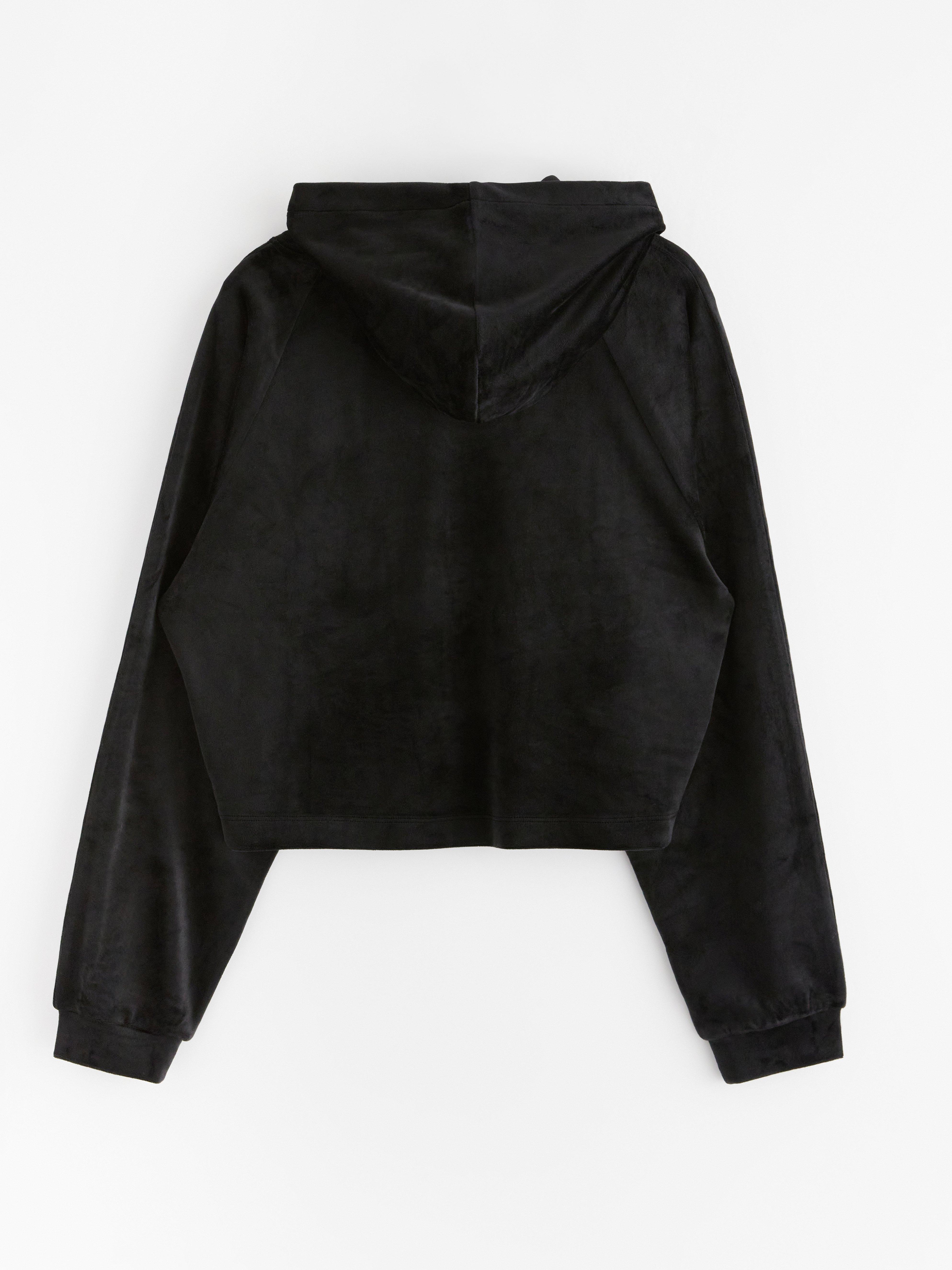 Hooded Sweatshirt - Kids Wear - Black