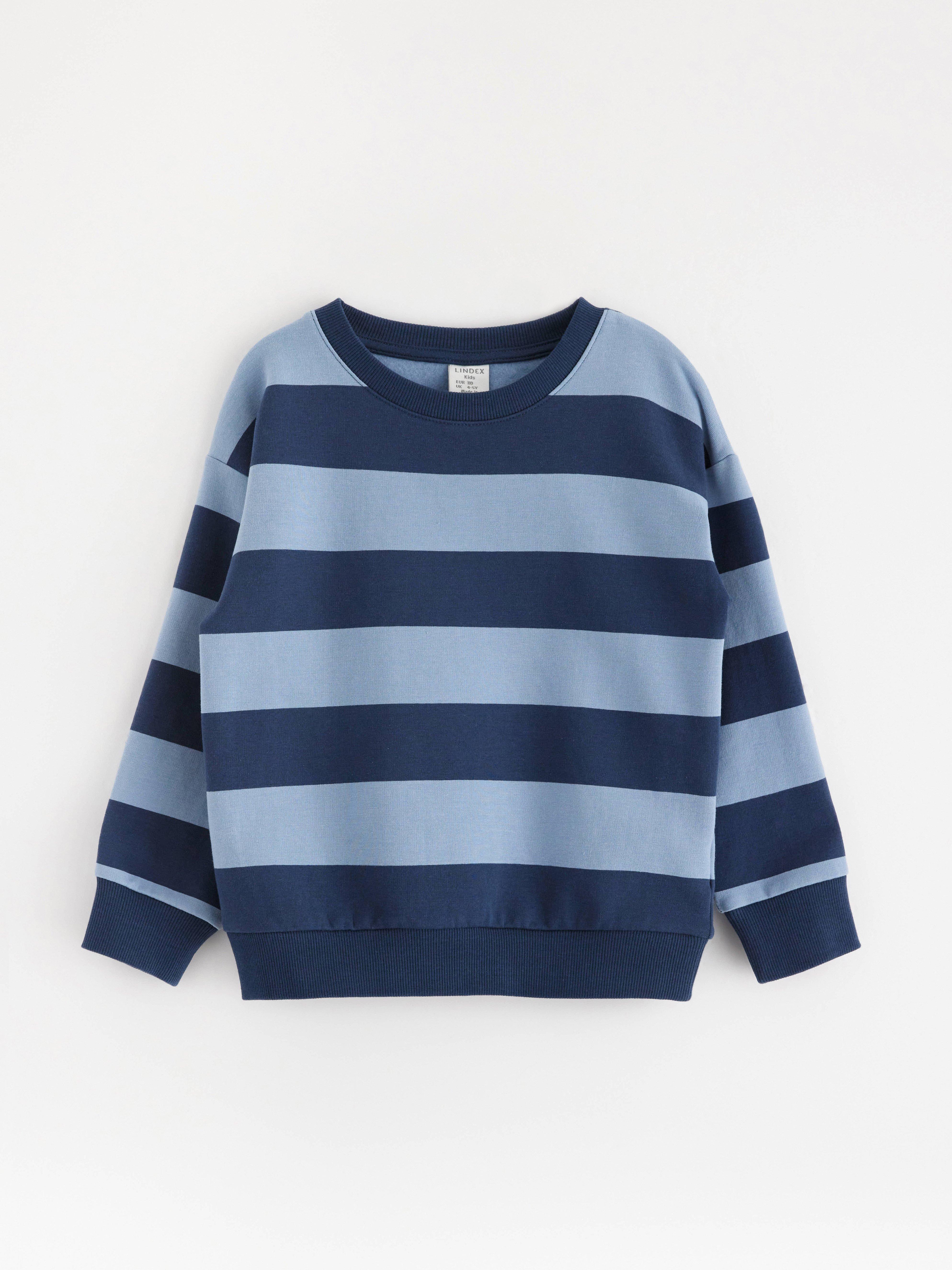 Sweatshirt - Børn - Blå