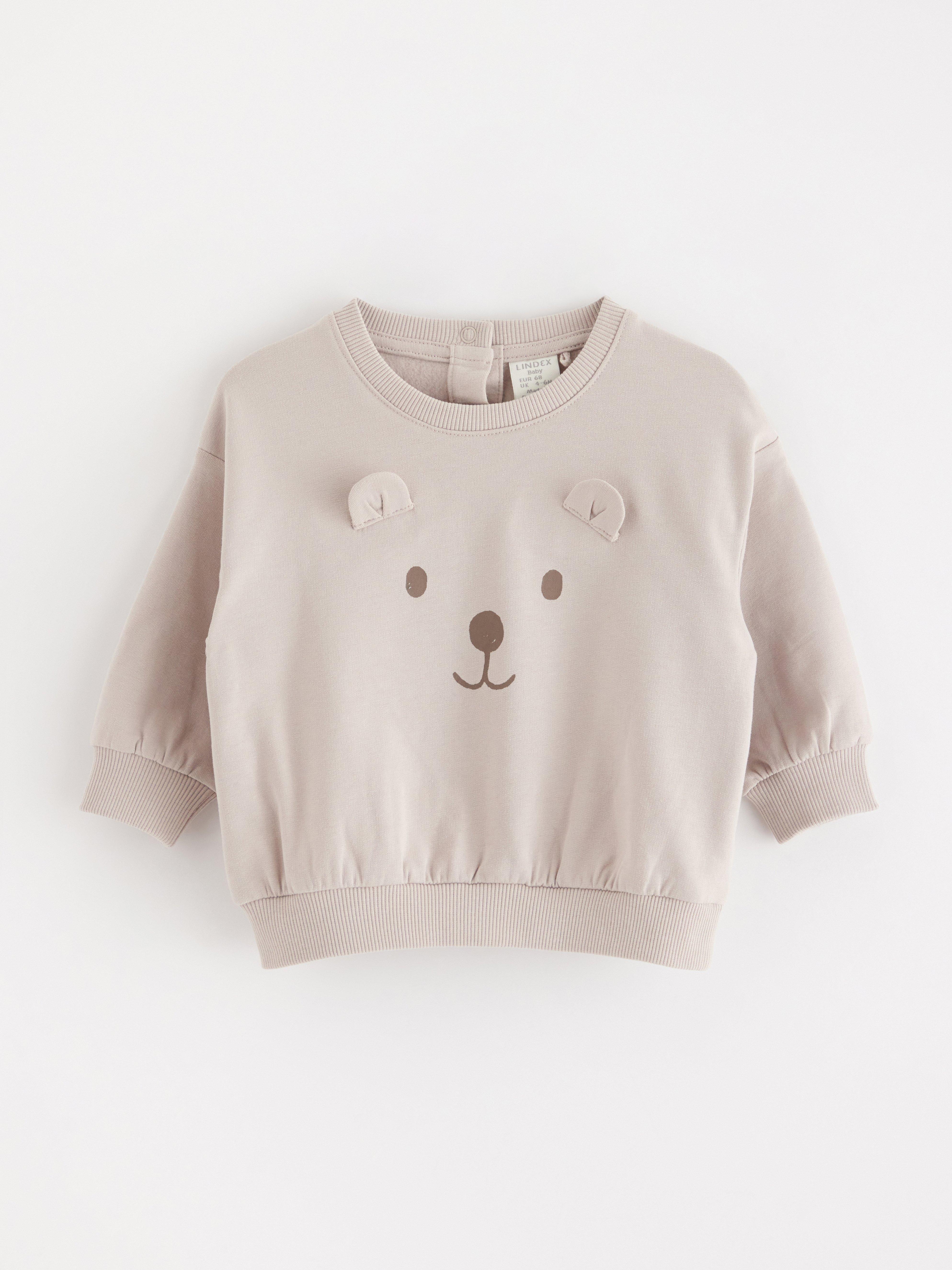 Sweatshirt med öron