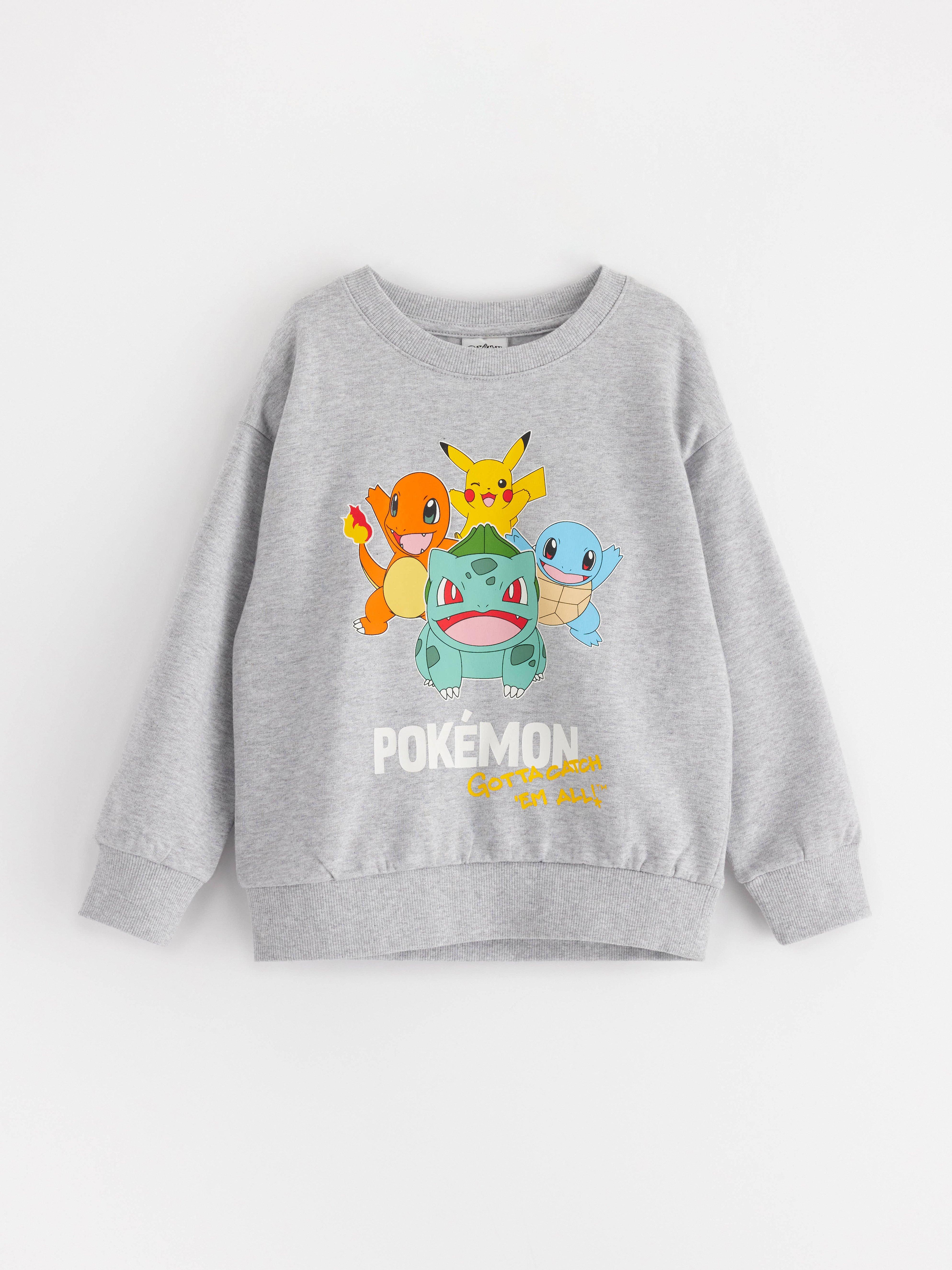 Sweatshirt - Barn - Grå