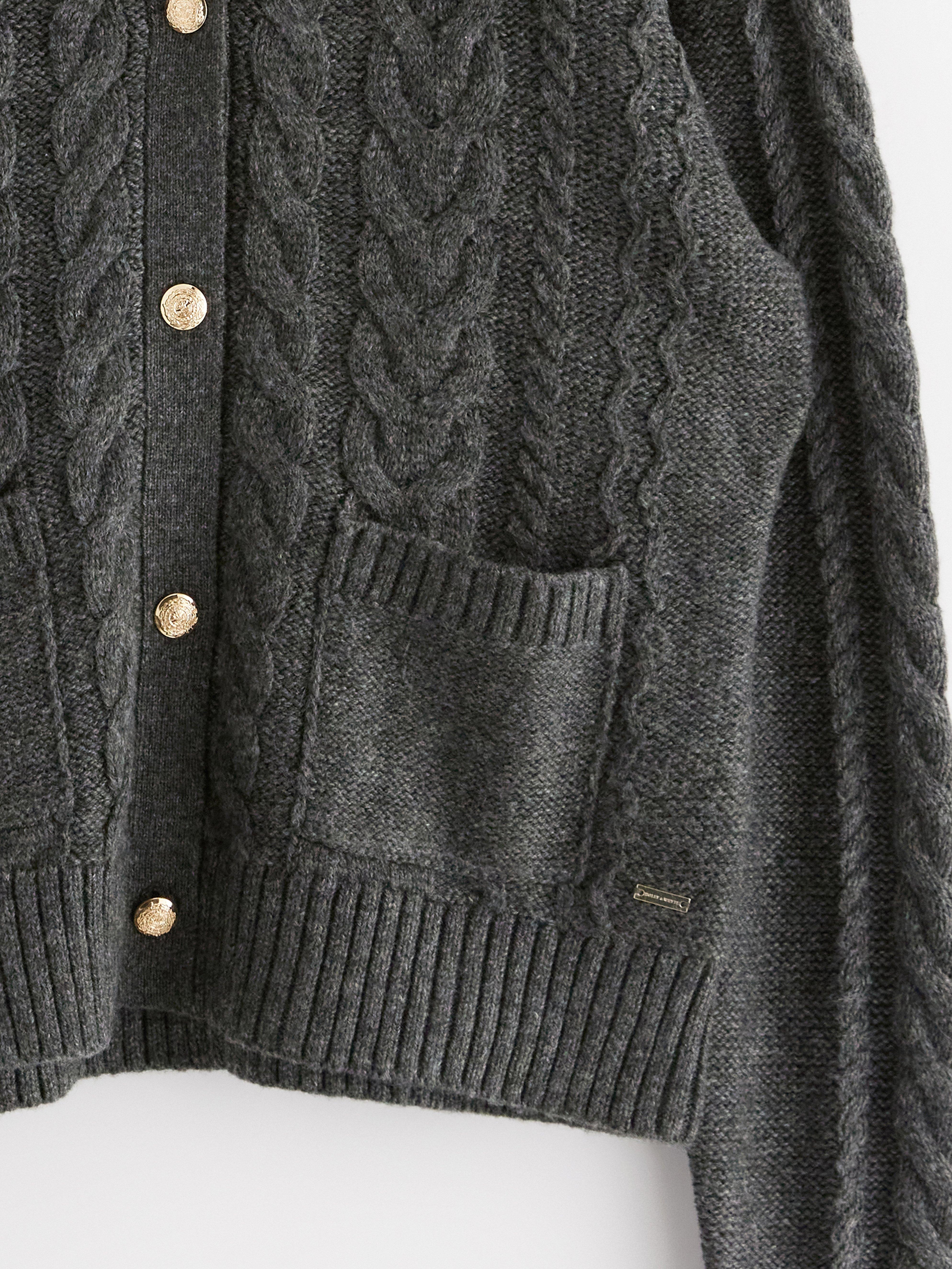 Cardigan - Womens Wear - Grey