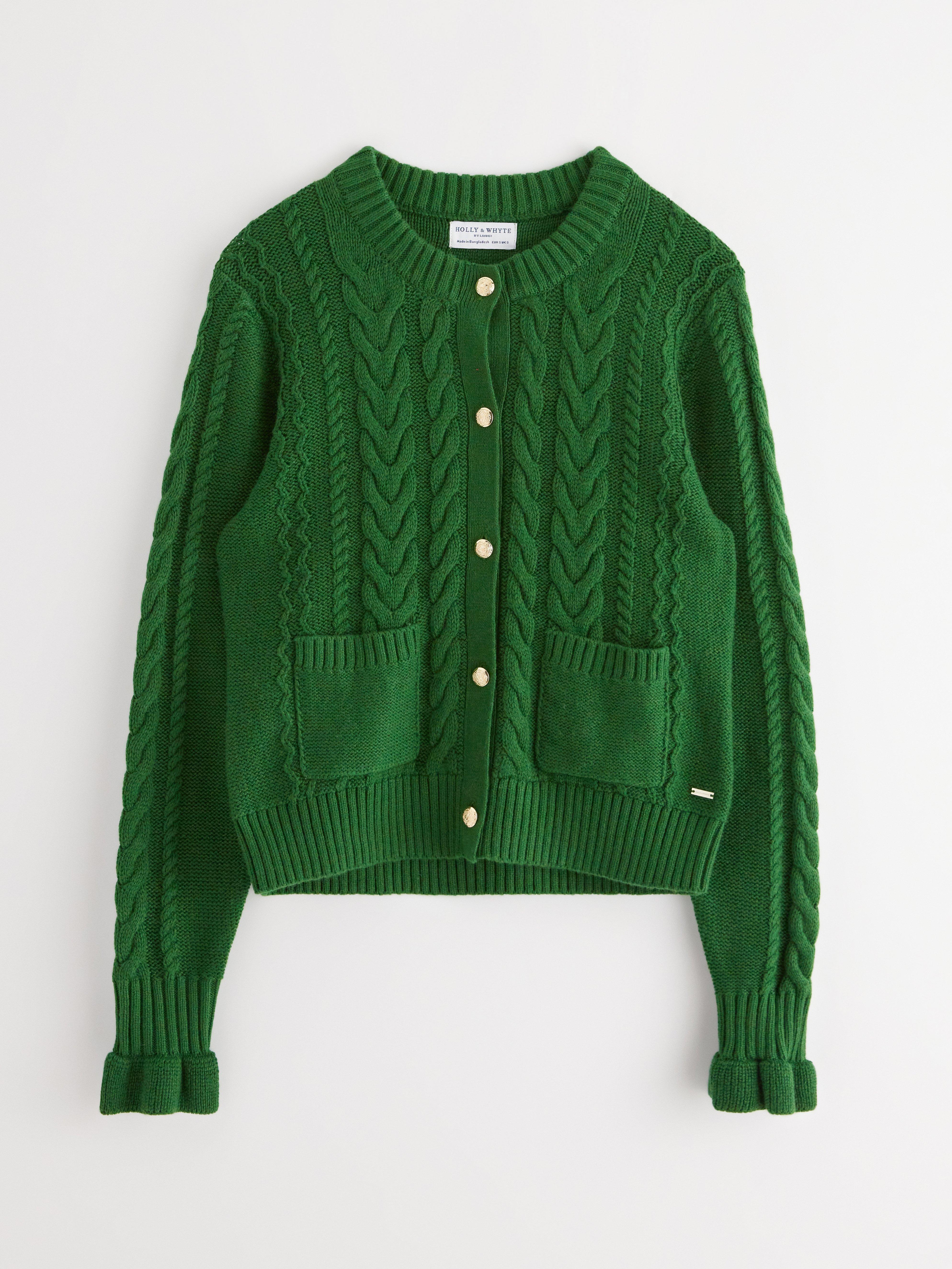 Cardigan - Womens Wear - Green