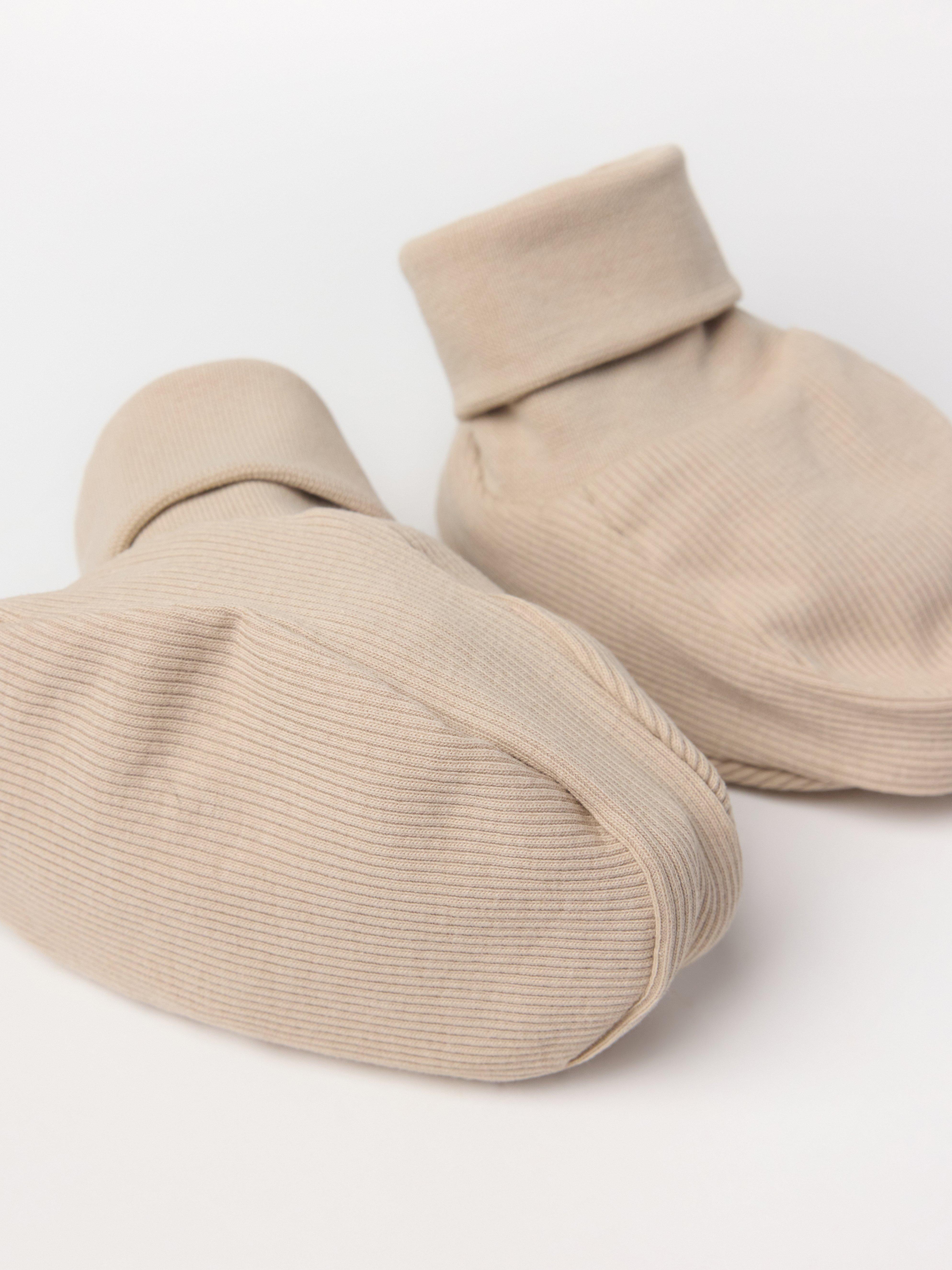Varrettomat sukat - Lapset - Beige