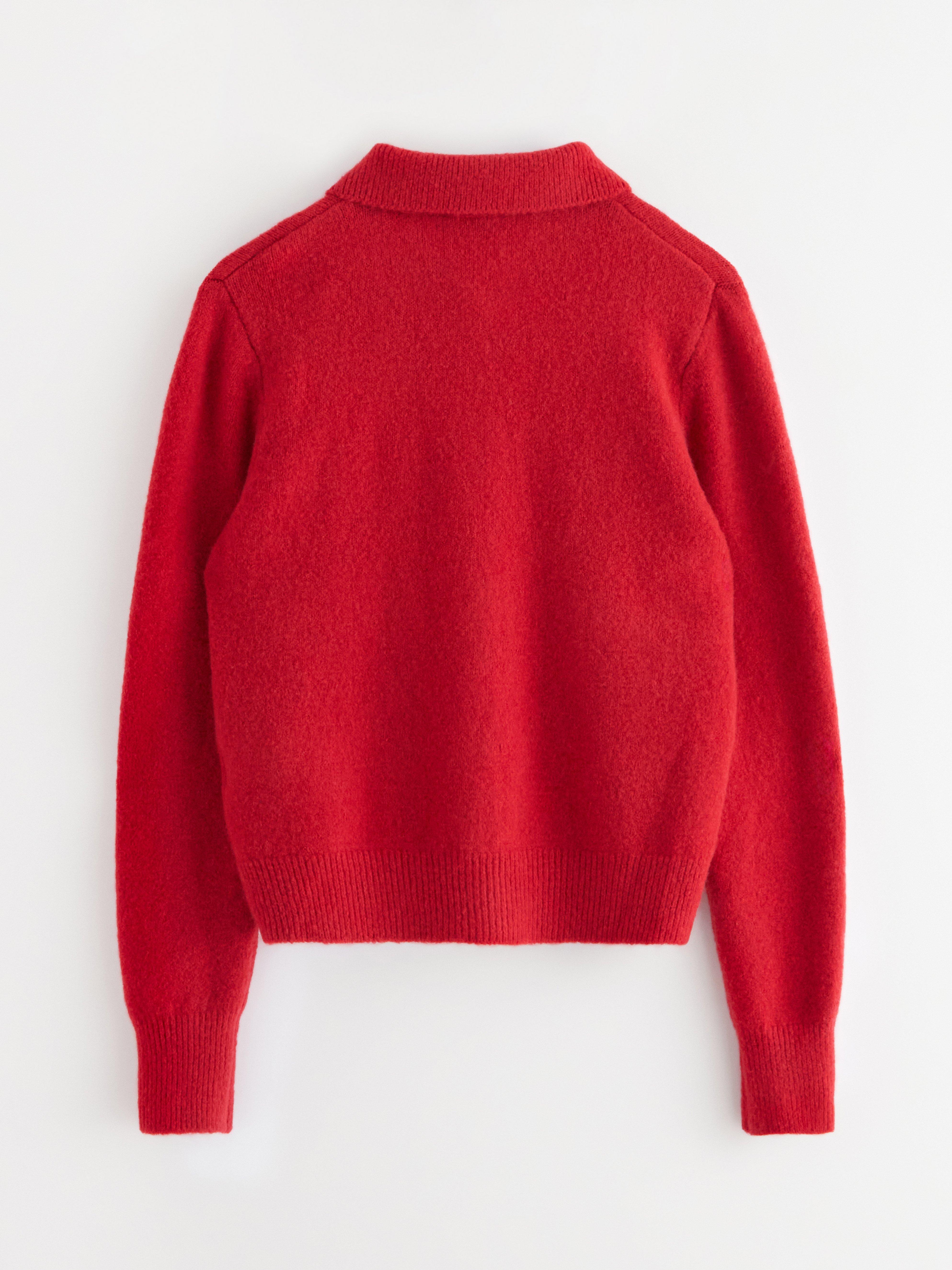 Cardigan - Womens Wear - Red