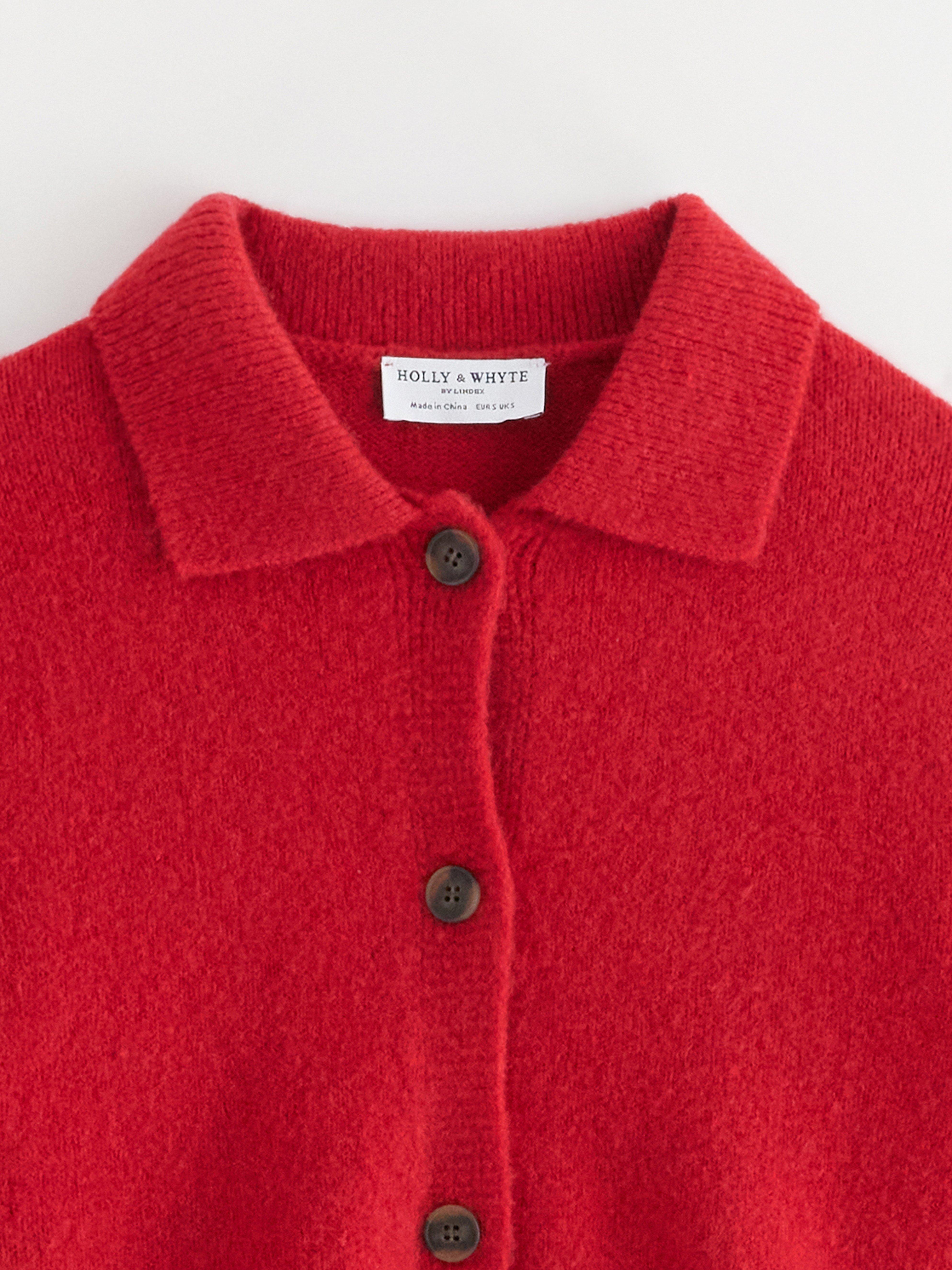 Cardigan - Womens Wear - Red
