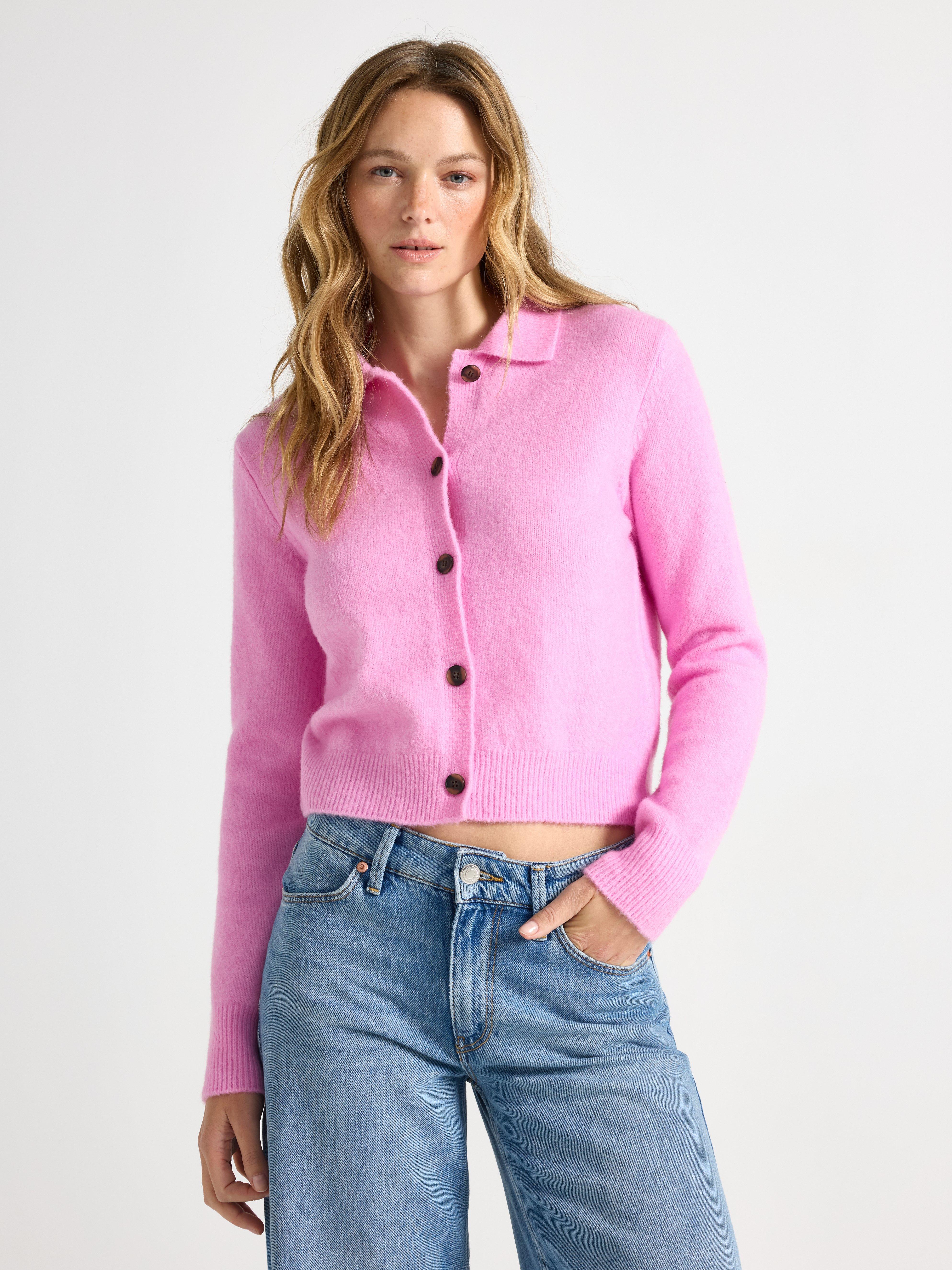 Cardigan - Womens Wear - Lilac