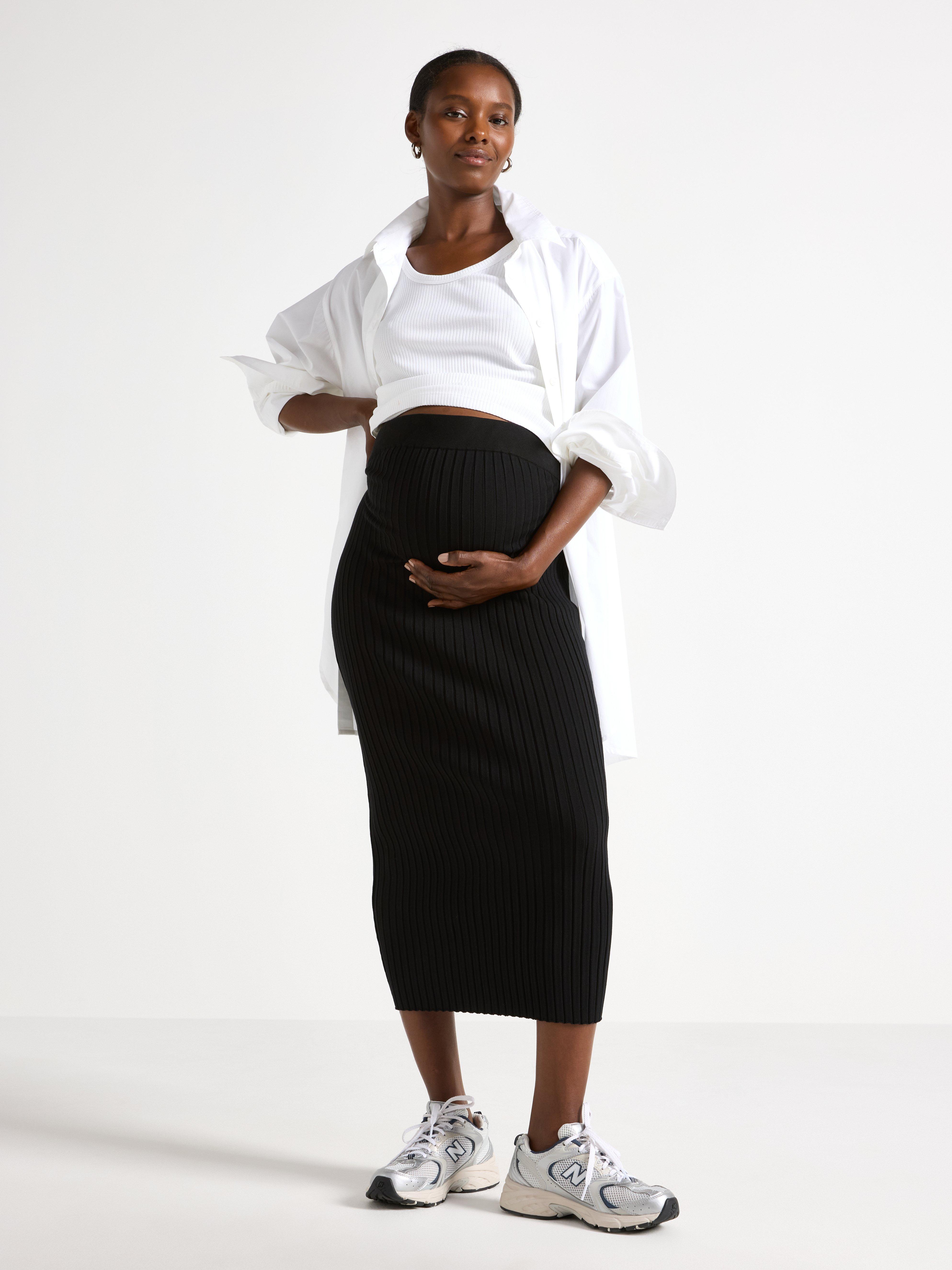 Maternity Skirt - Womens Wear - Black