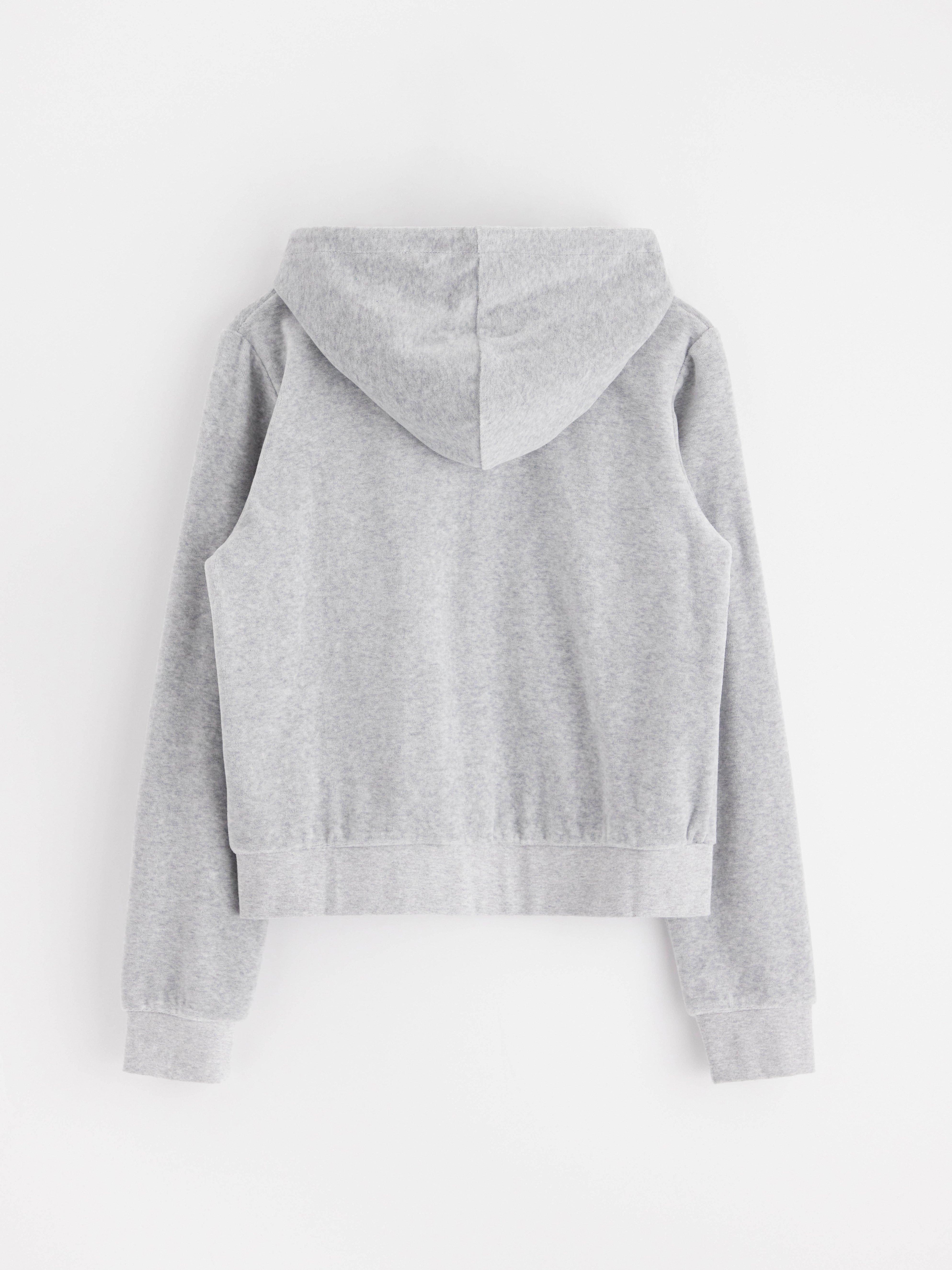 Hooded Sweatshirt - Kids Wear - Grey