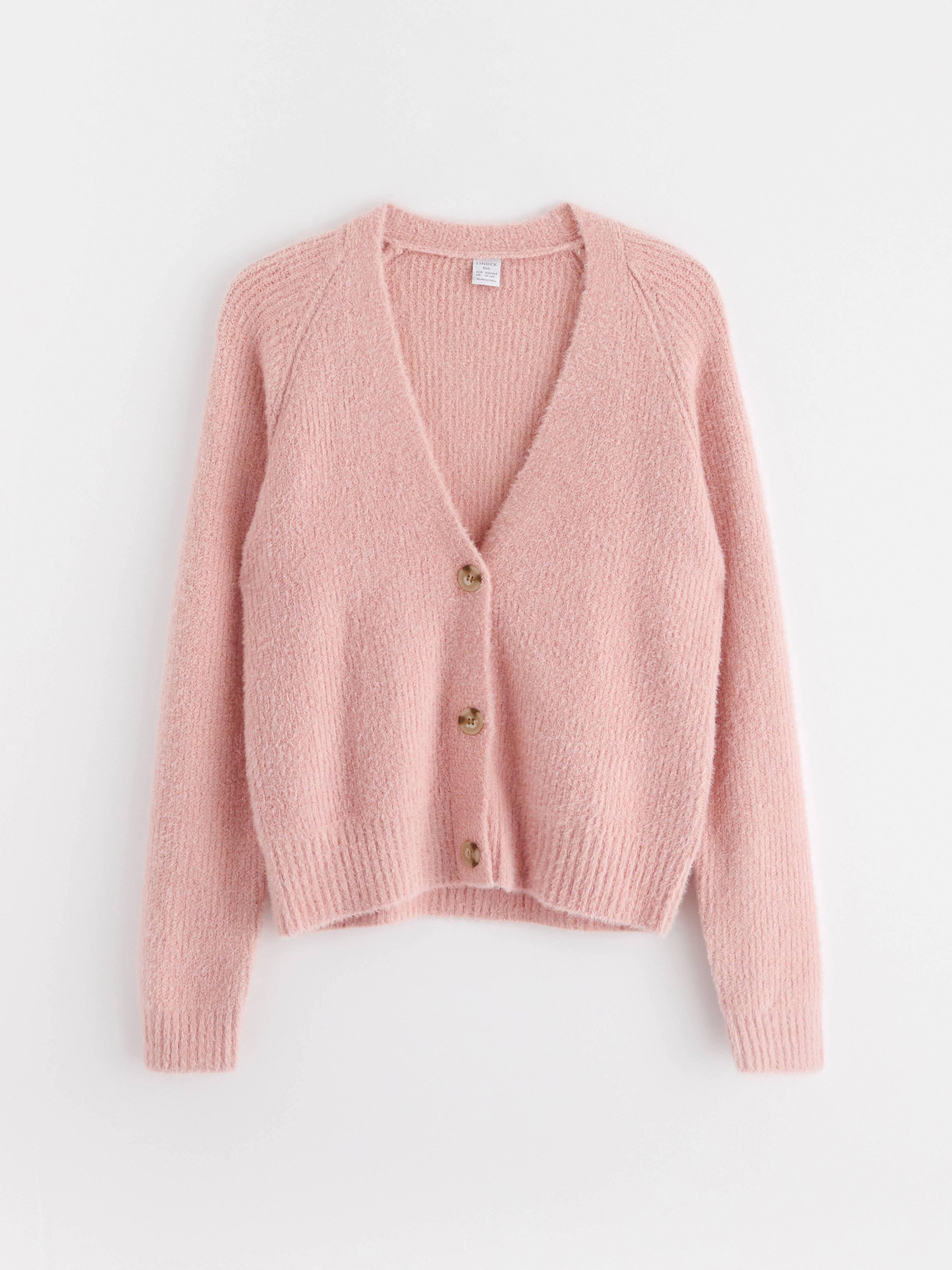 Cardigan - Barn - Rosa
