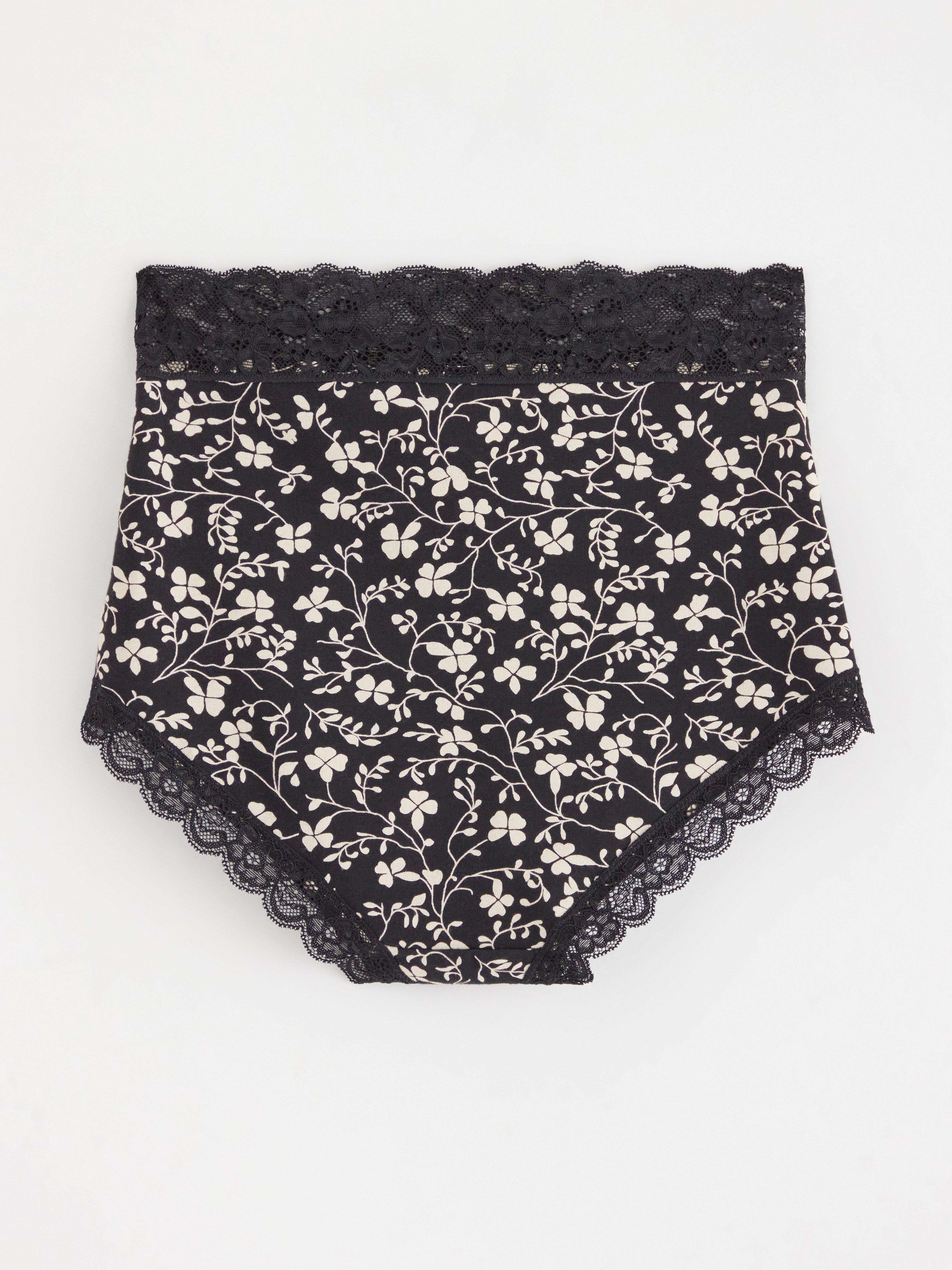 Brief High - Lingerie - Black
