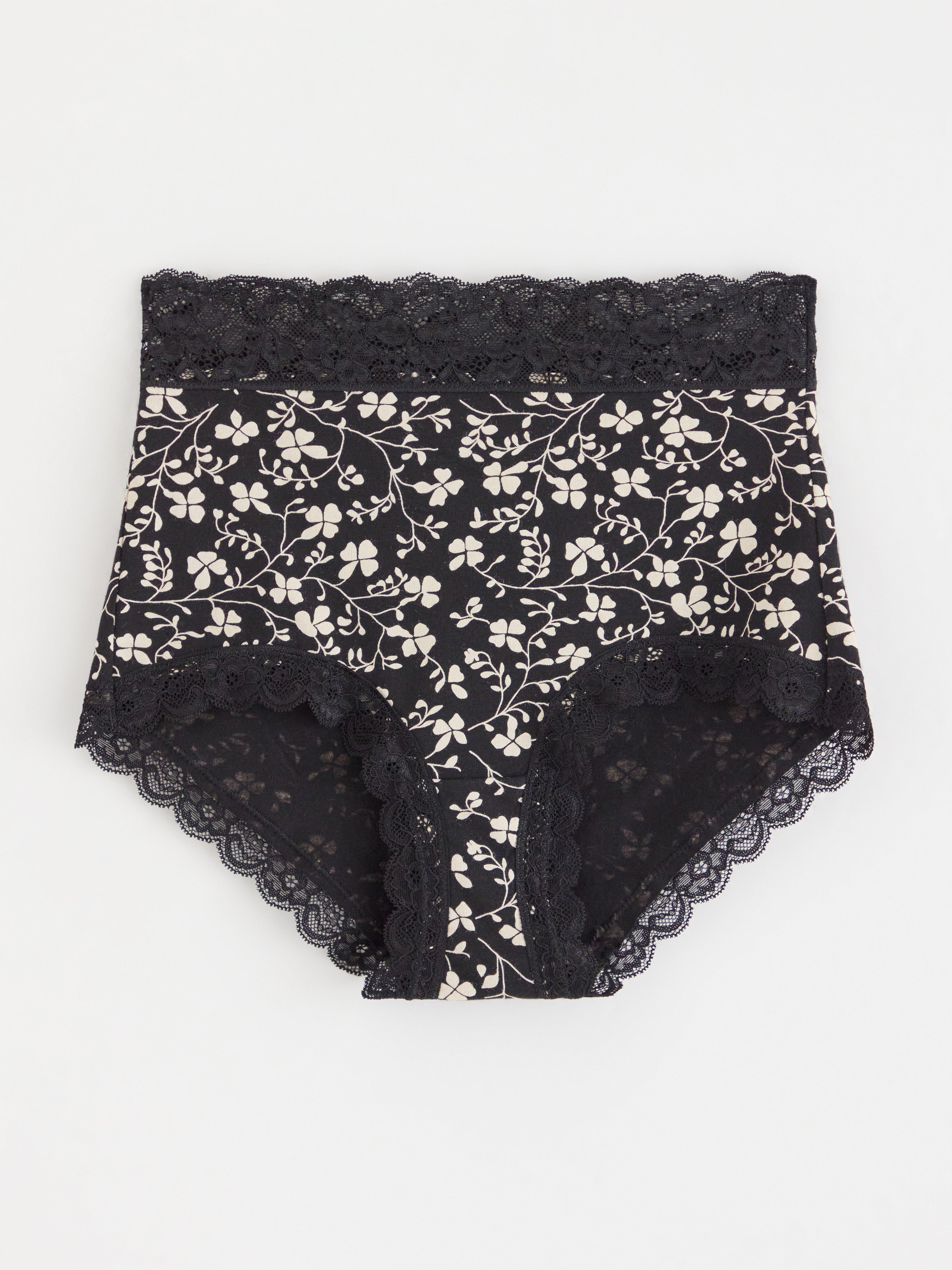 Brief High - Lingerie - Black