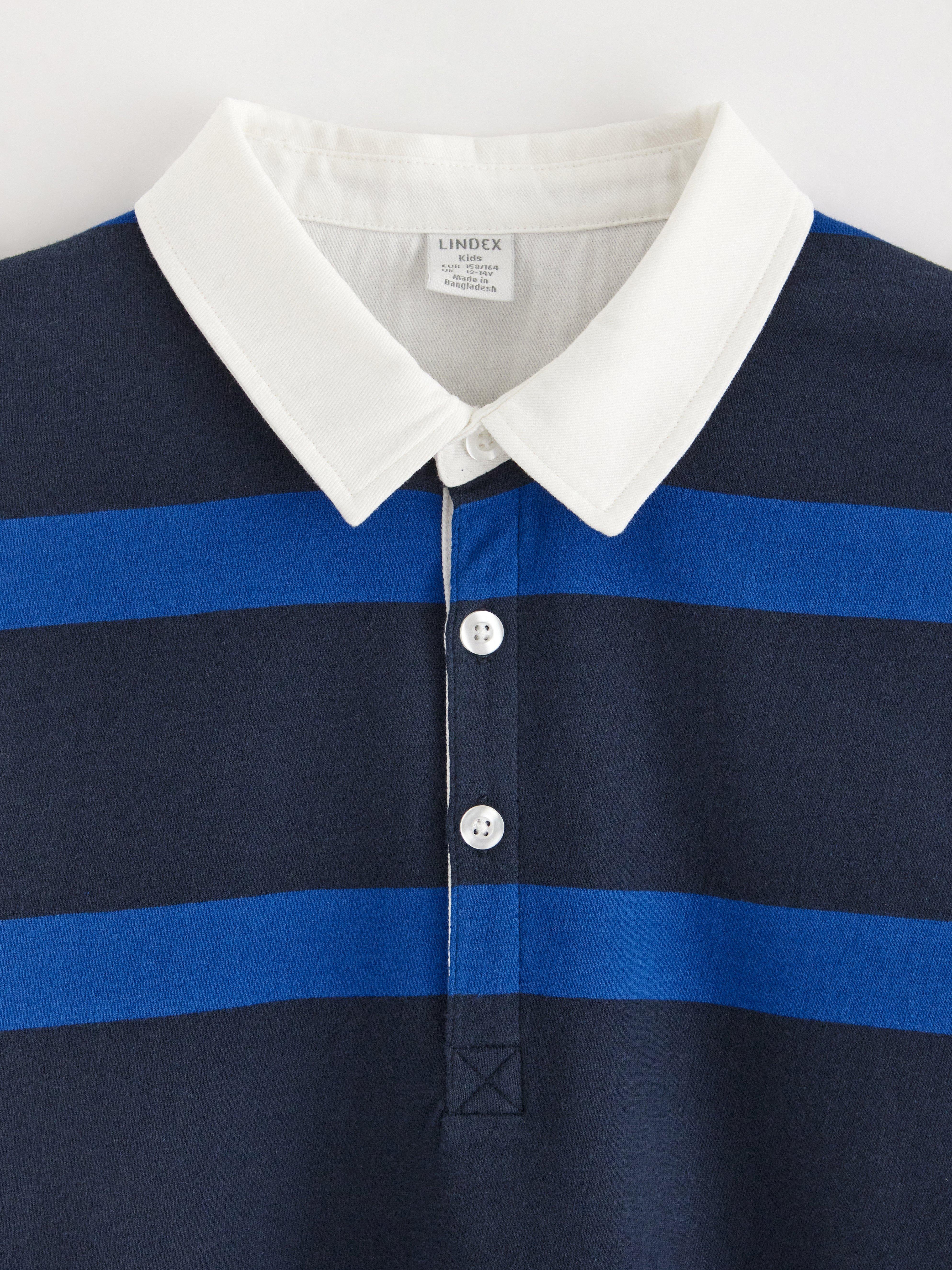 Rugby Shirt - Børn - Blå