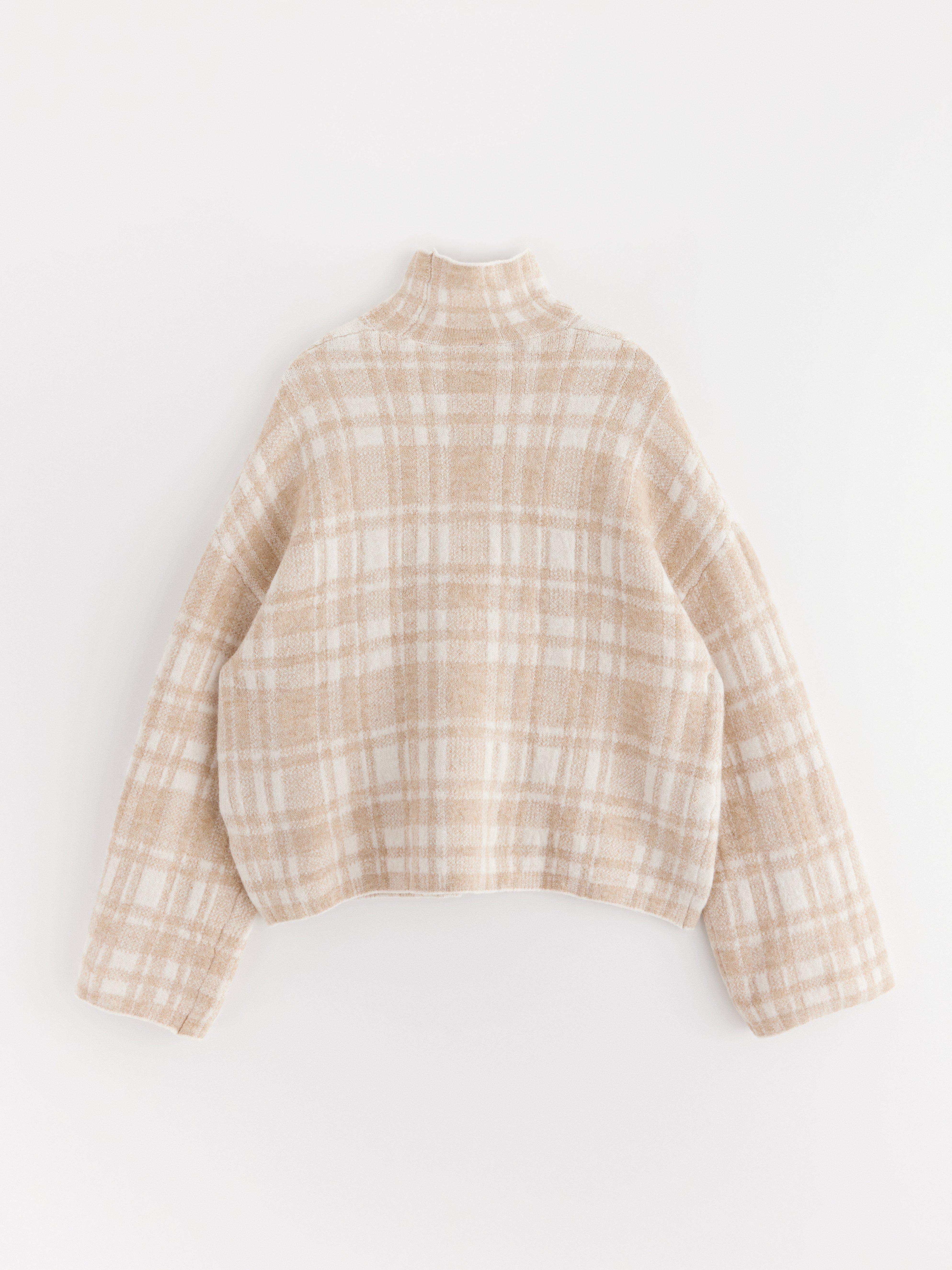 Turtleneck - Dame - Beige