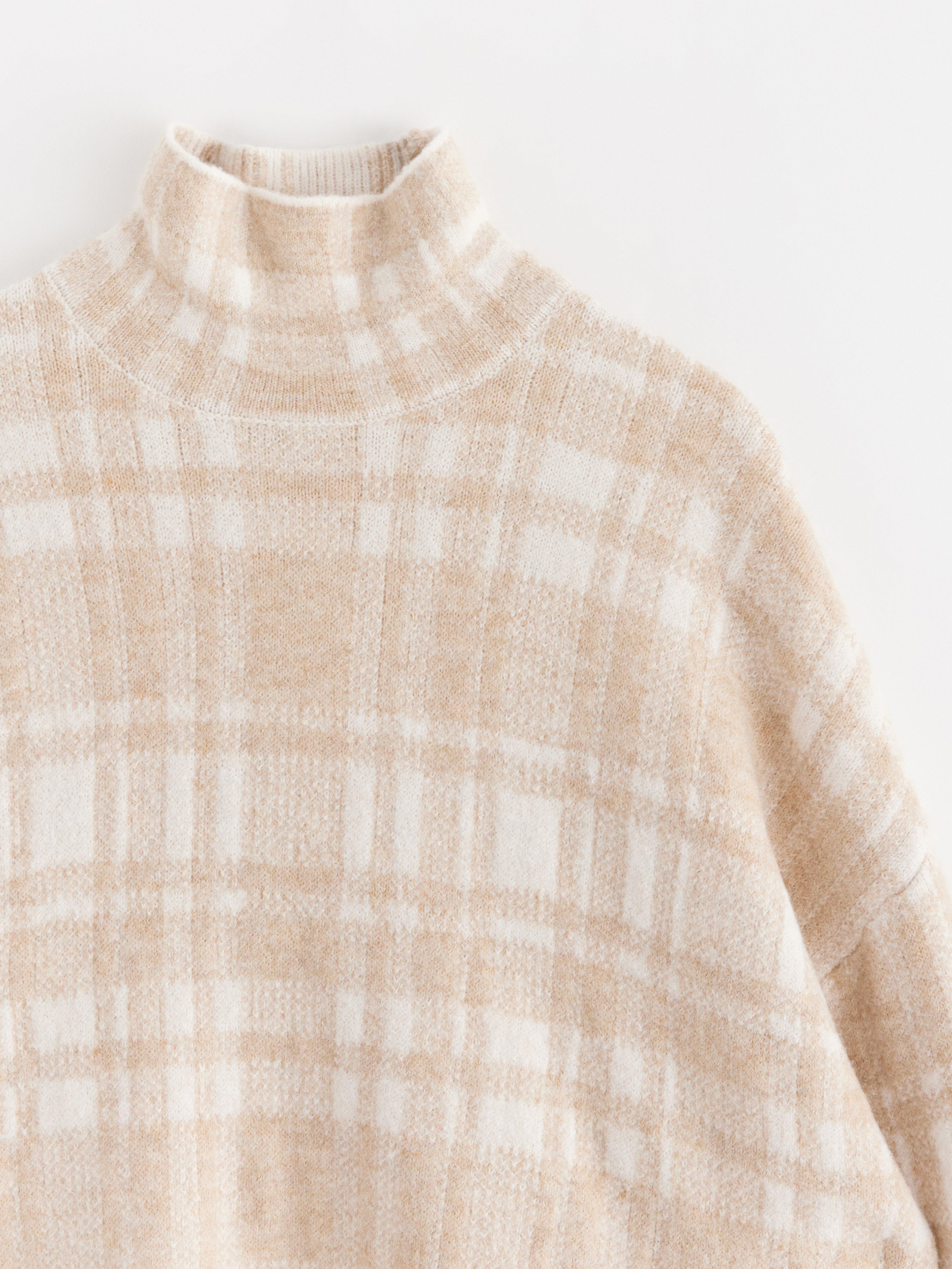 Turtleneck - Dame - Beige