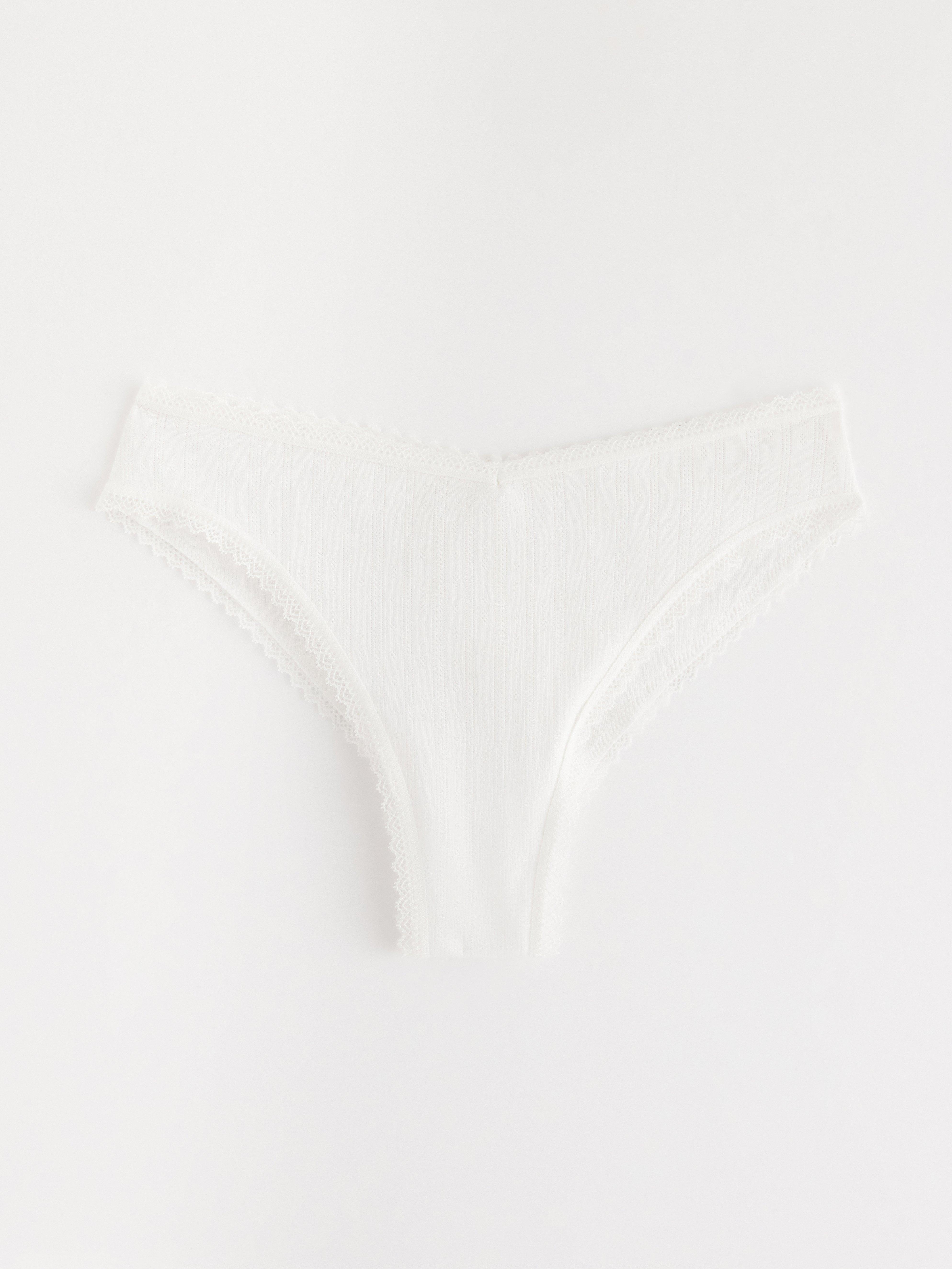 Brazilian Regular - Lingerie - White