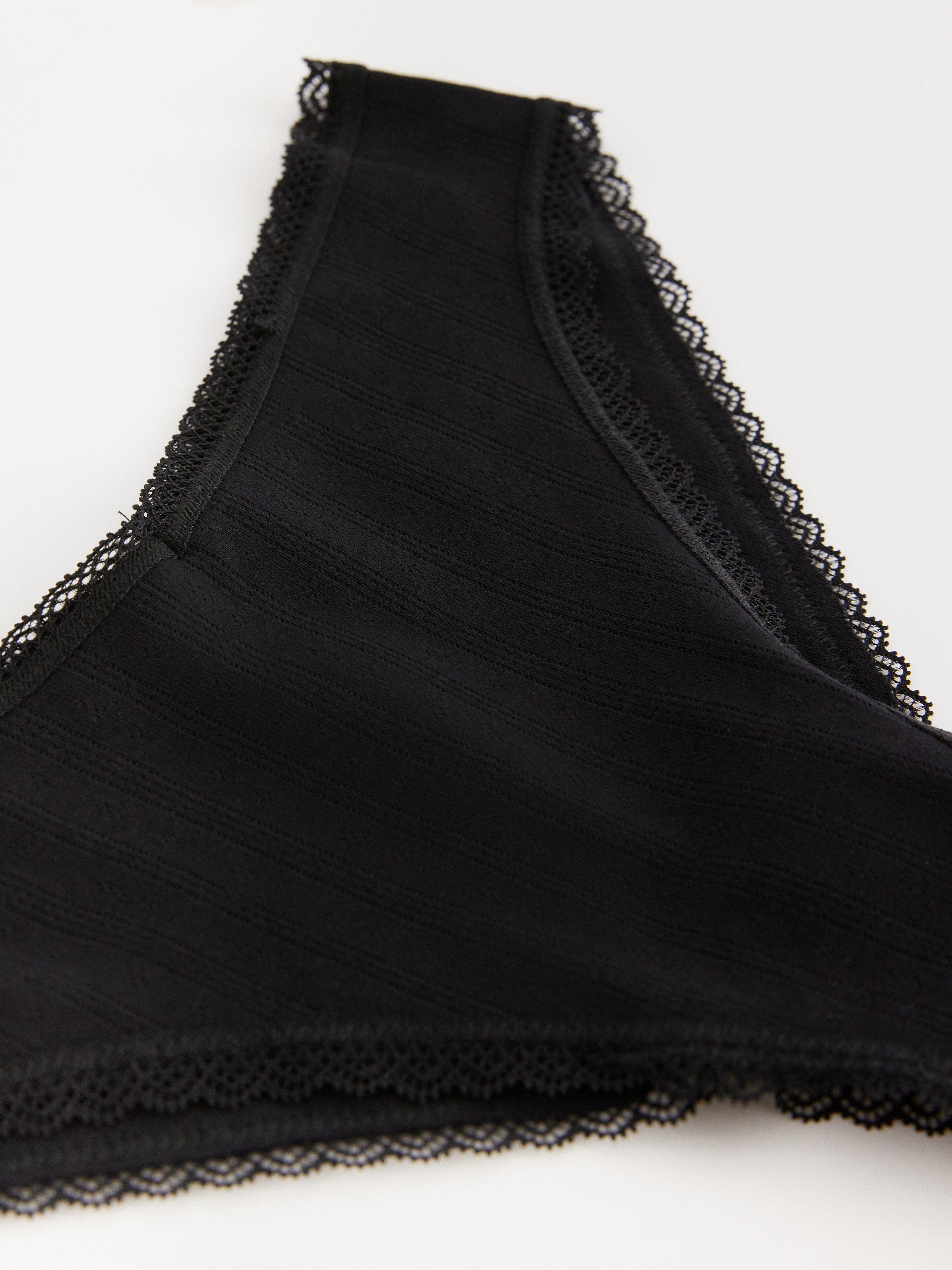 Brazilian Regular - Lingerie - Black