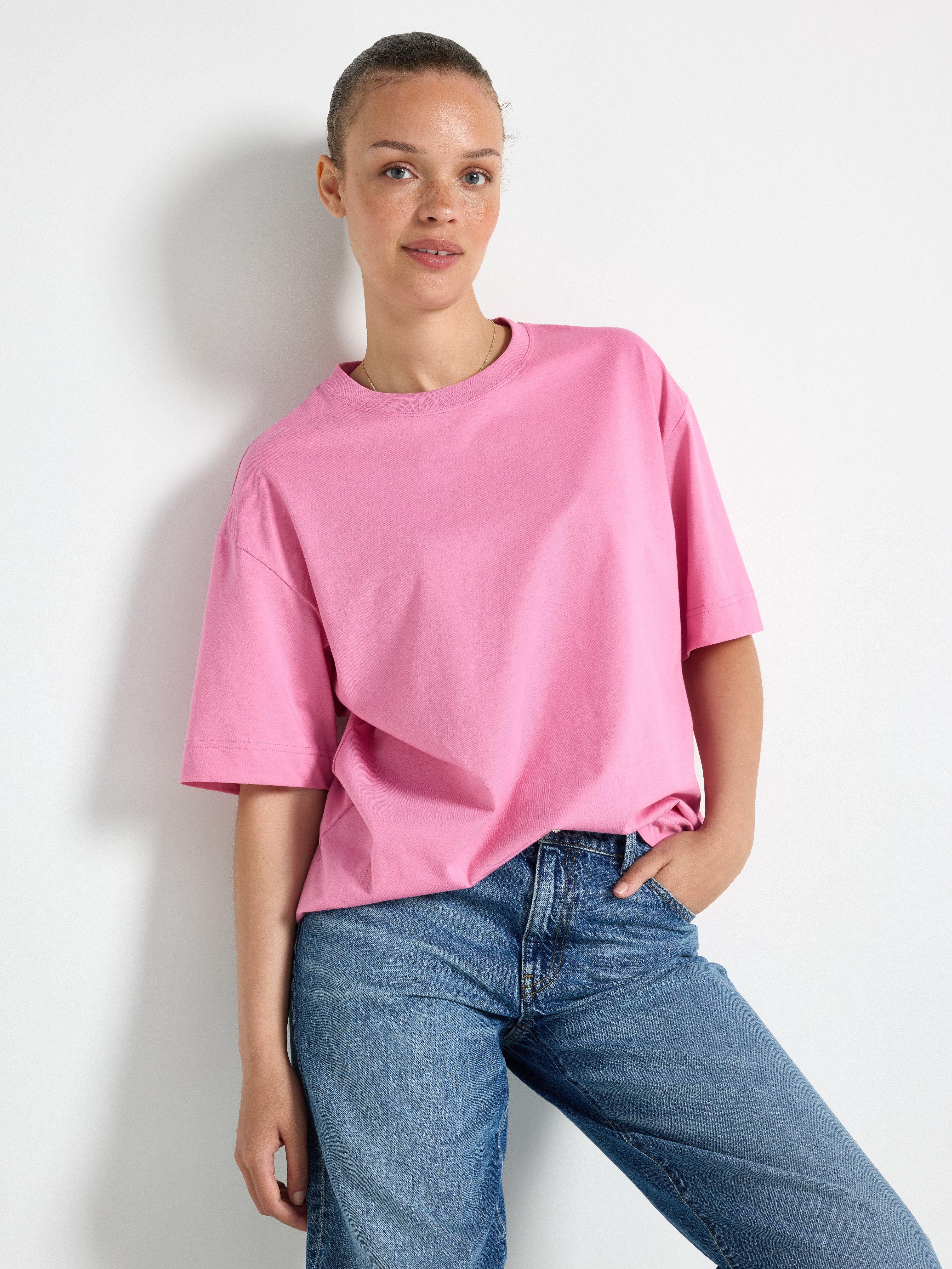 T-shirt - Dame - Lyserød