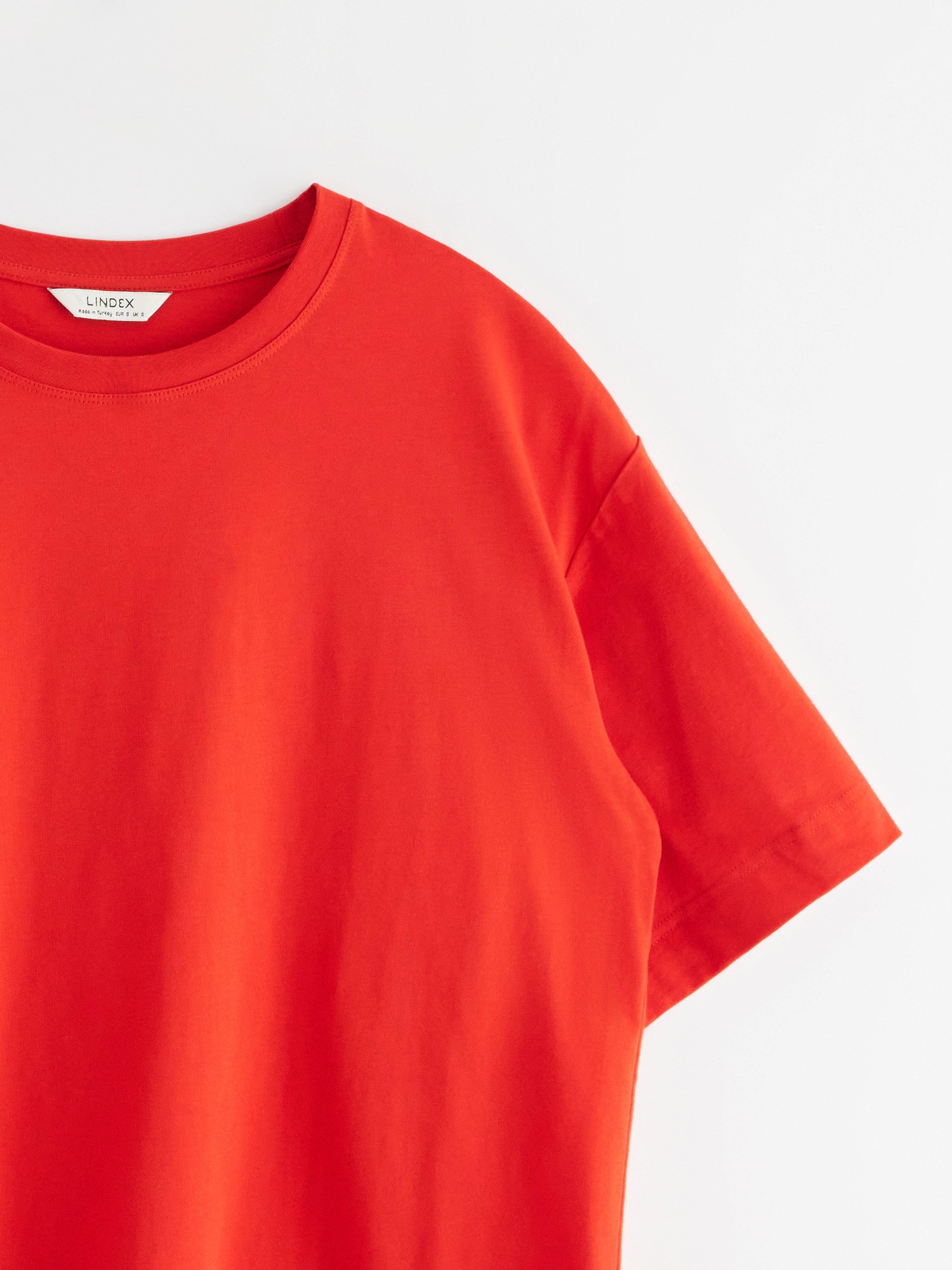 T-shirt - Womens Wear - Red