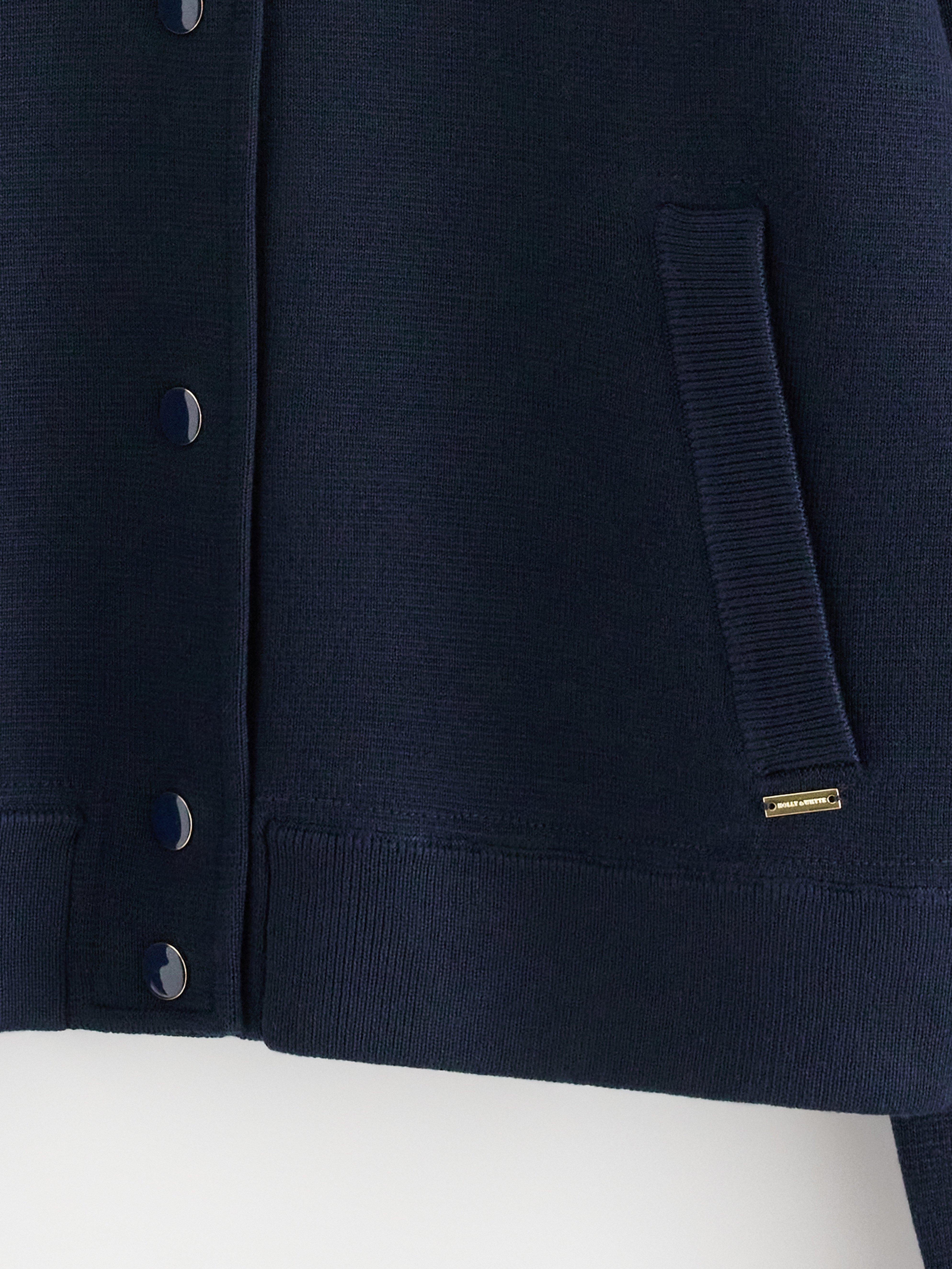 Bomber Jacket - Womens Wear - Blue