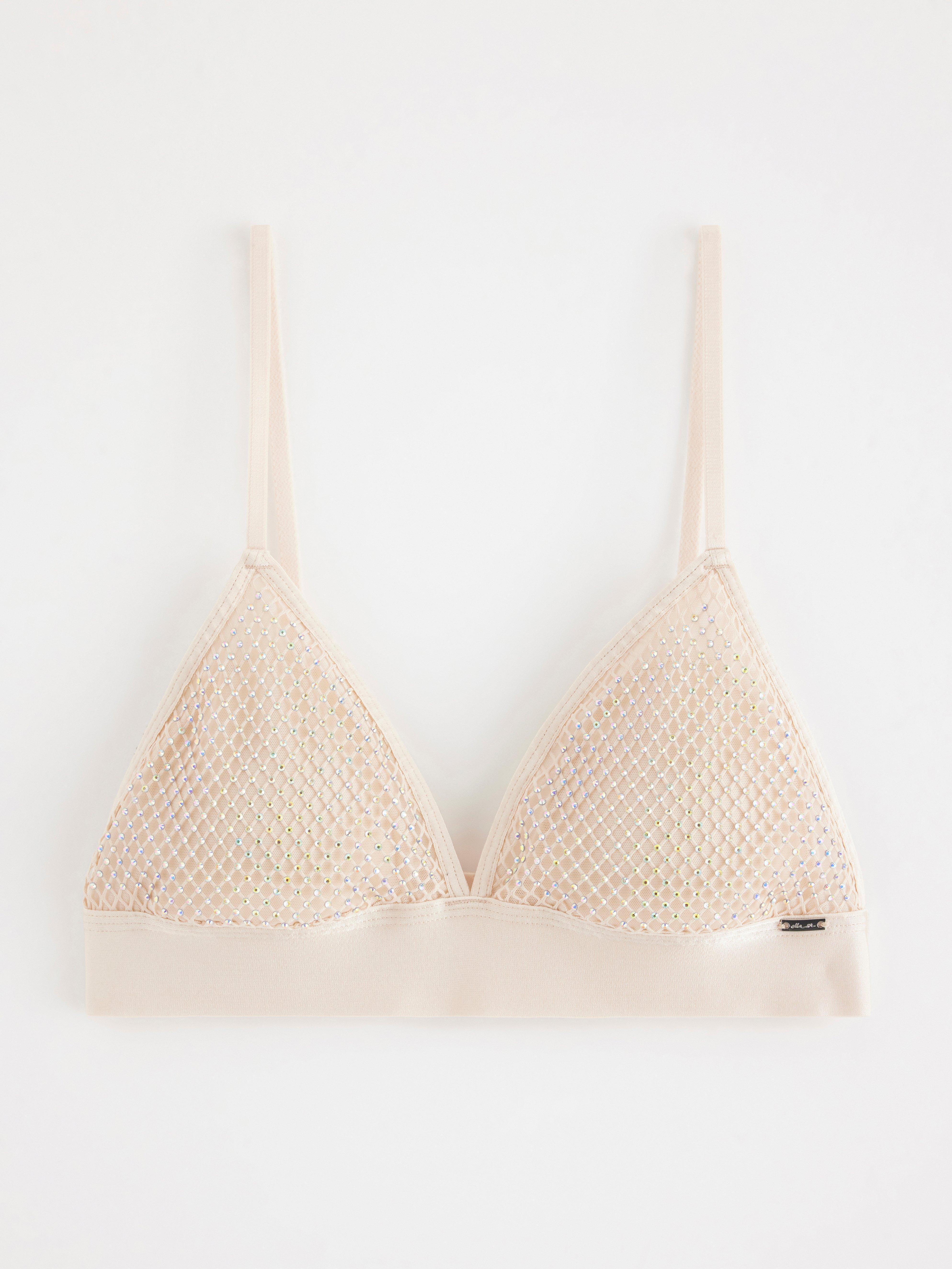 Bralette - Underkläder - Beige