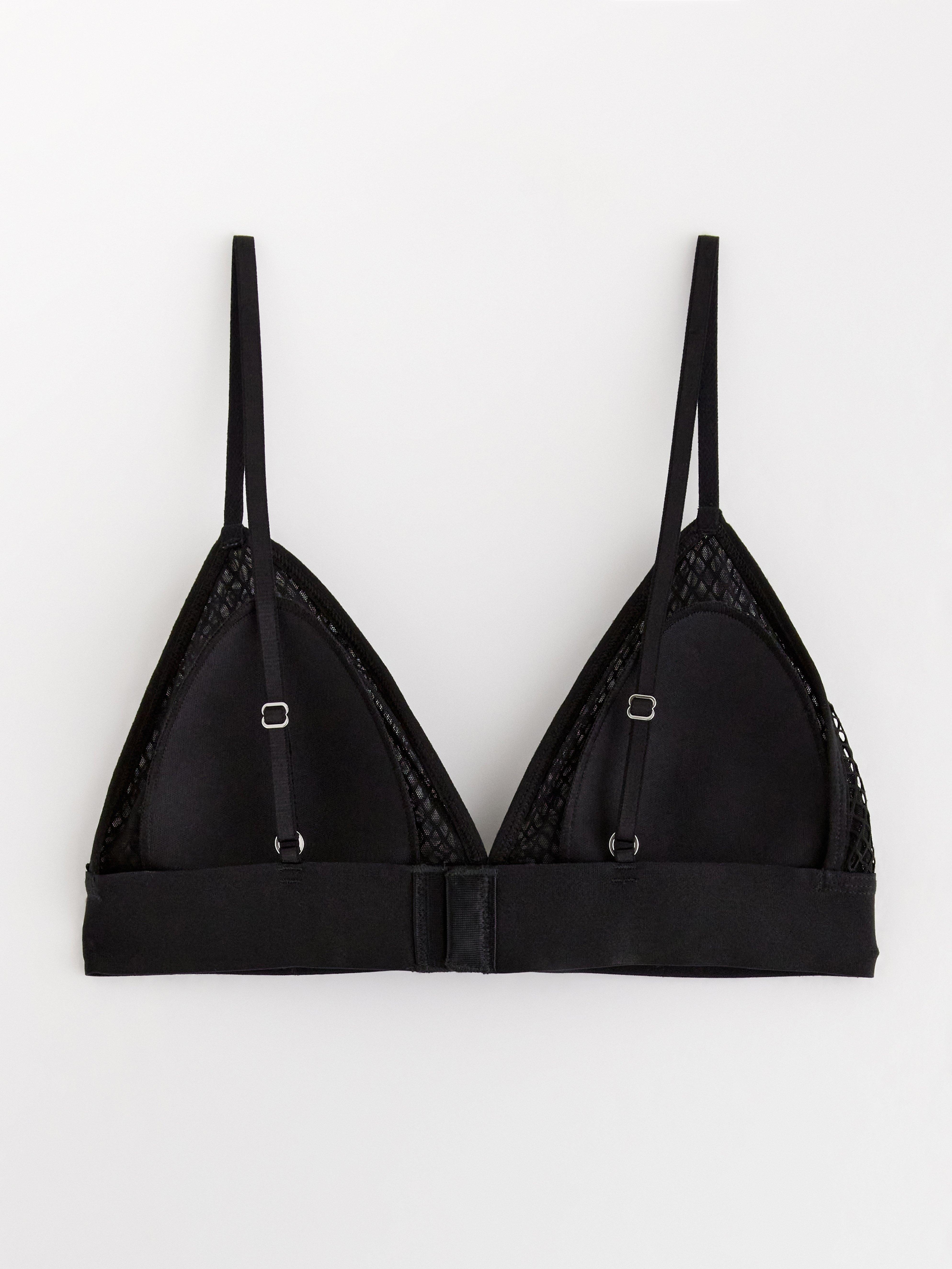 Rintaliivit ilman toppauksia (bralette) - Alusvaatteet - Musta