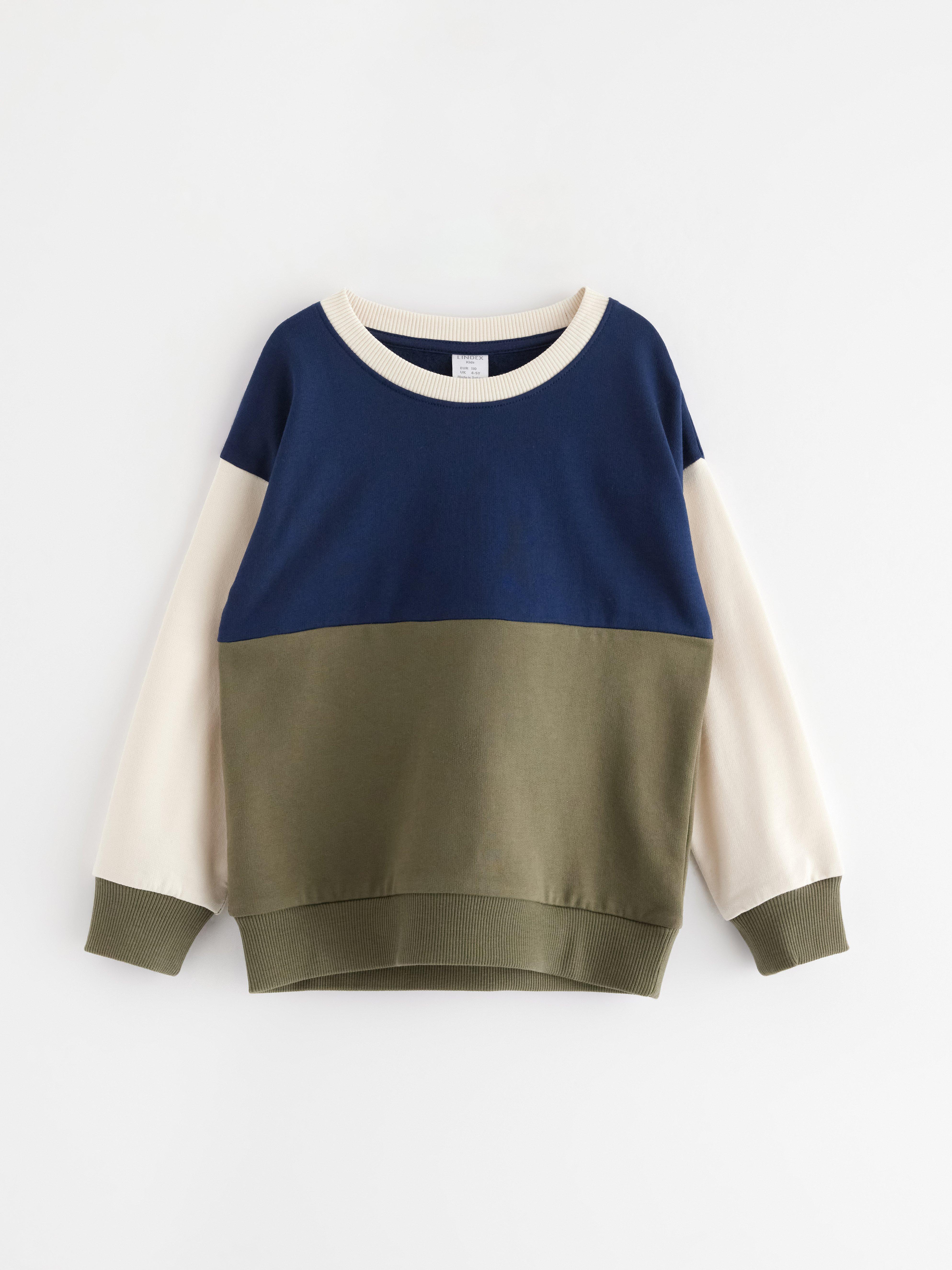 Sweatshirt - Børn - Grøn