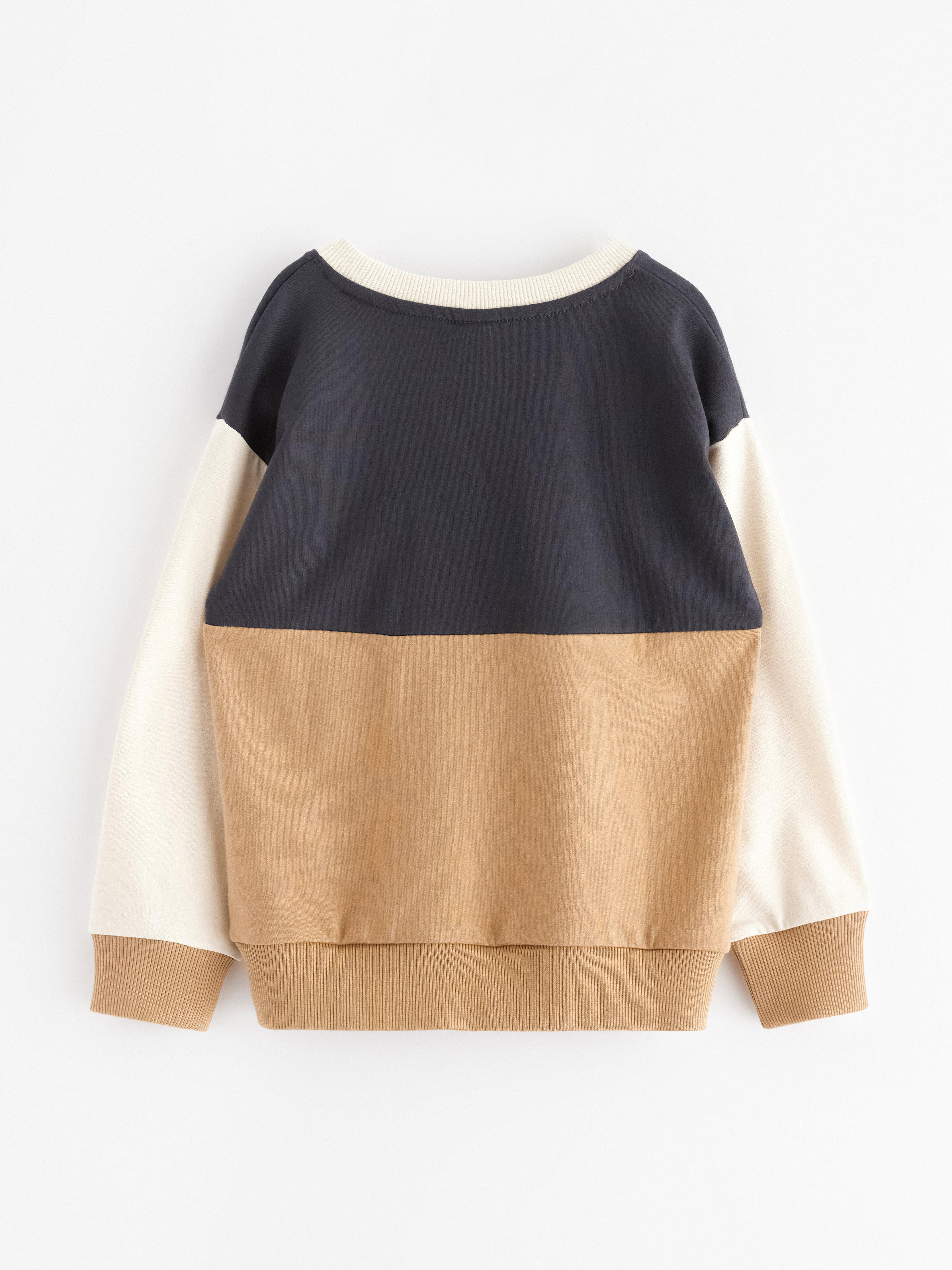 Sweatshirt - Børn - Beige