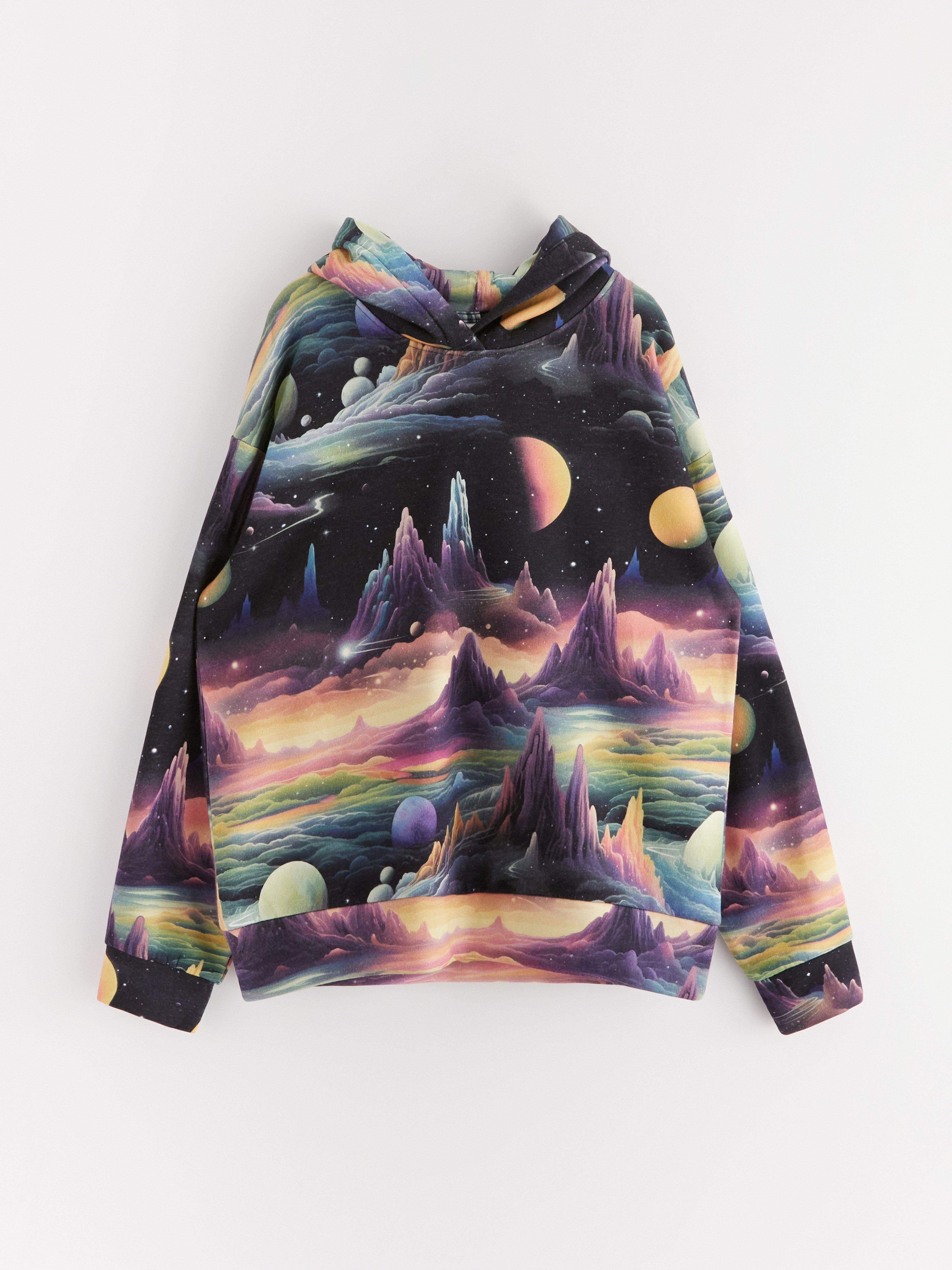 Hooded Sweatshirt - Kids Wear - Black