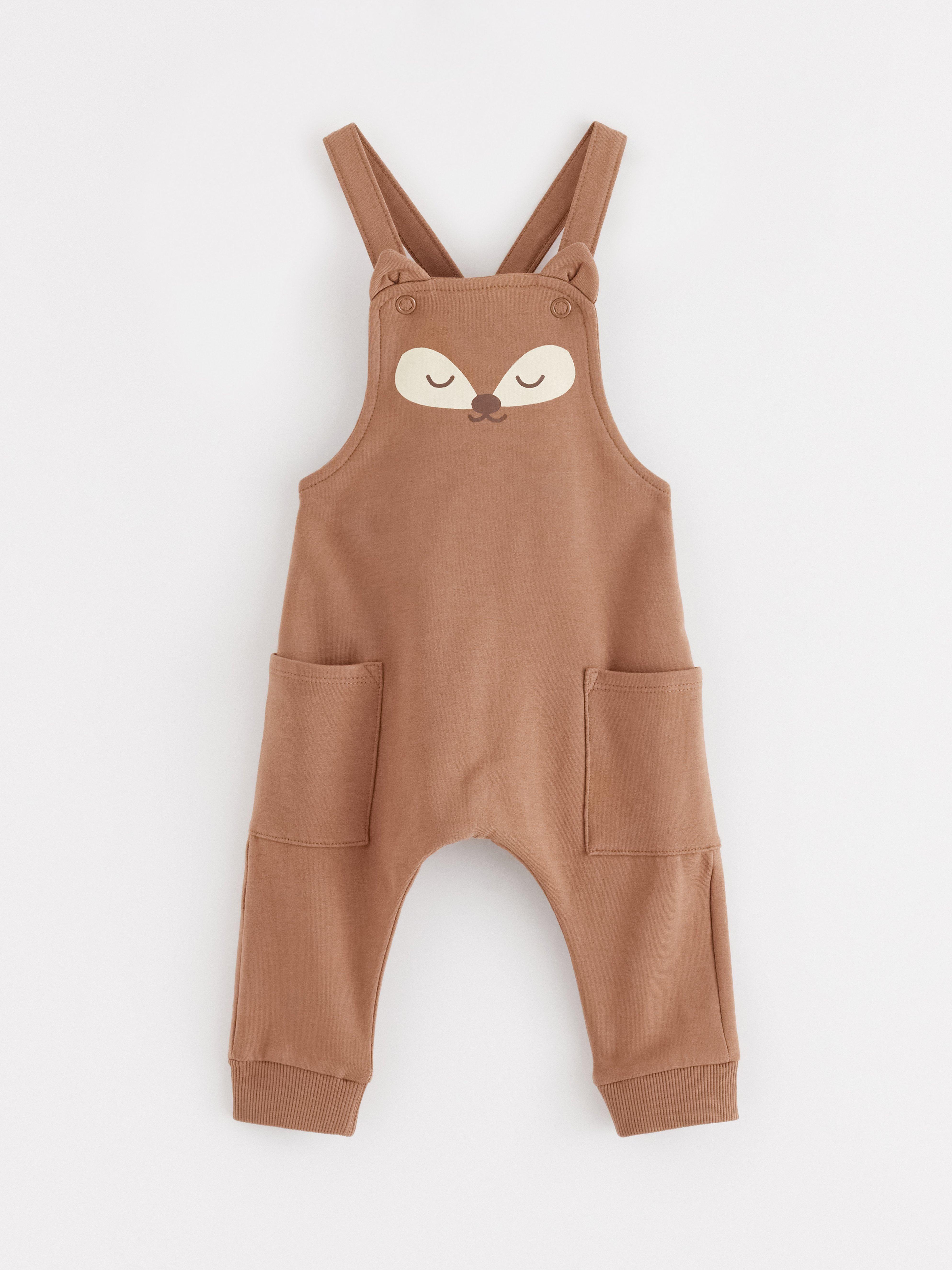 Dungarees - Kids Wear - Brown