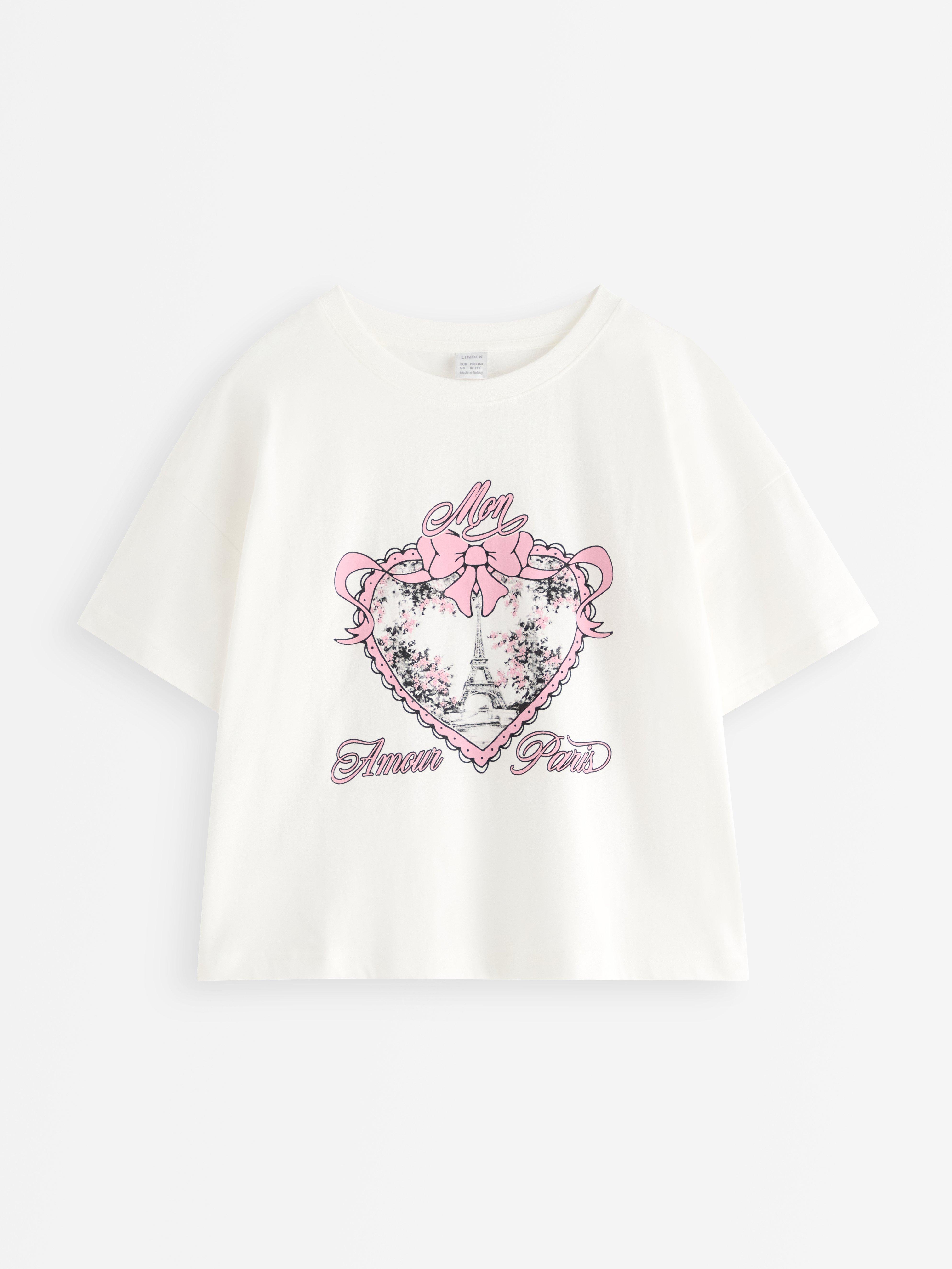 T-shirt - Barn - Vit