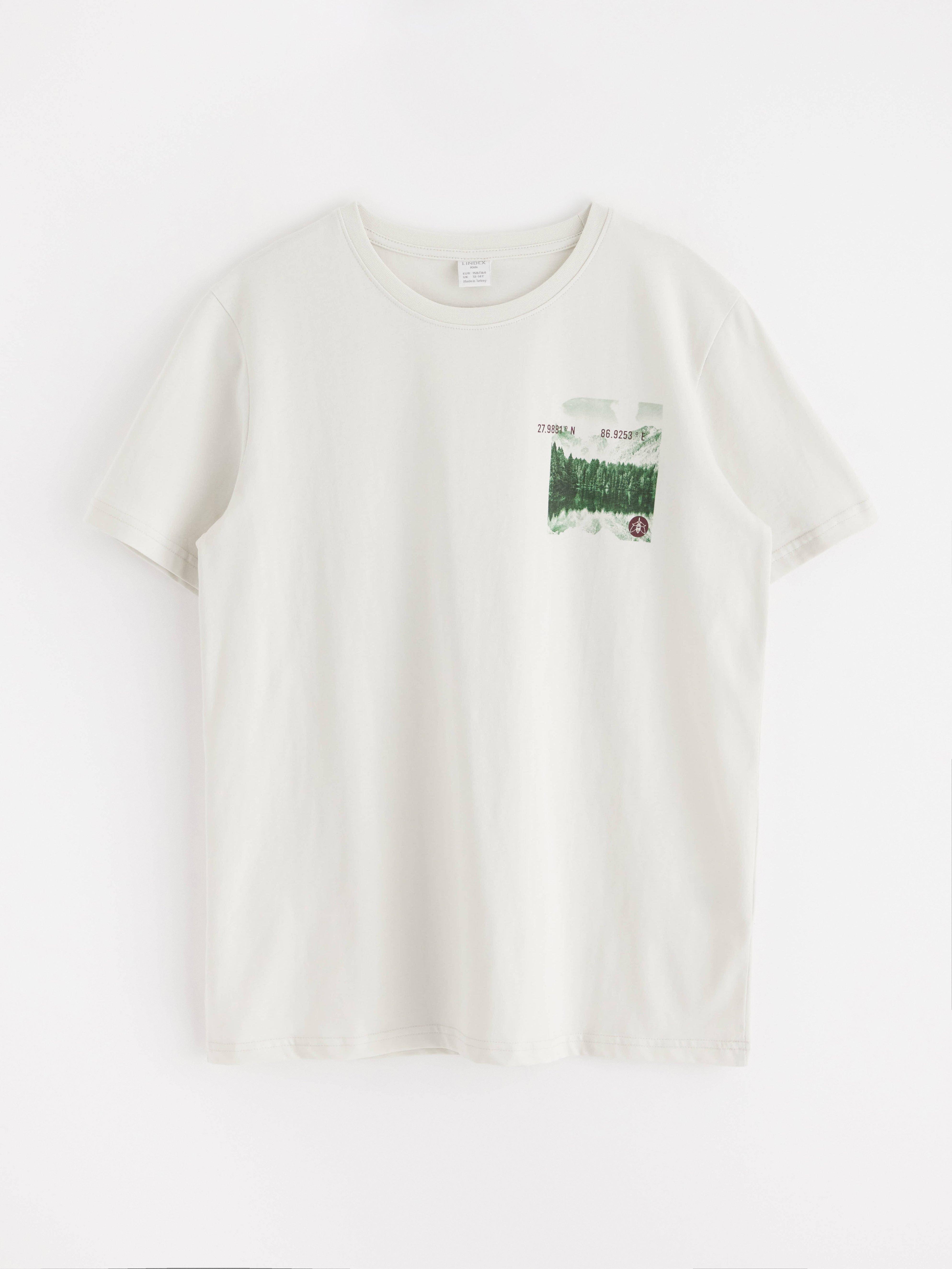 T-shirt - Barn - Hvit