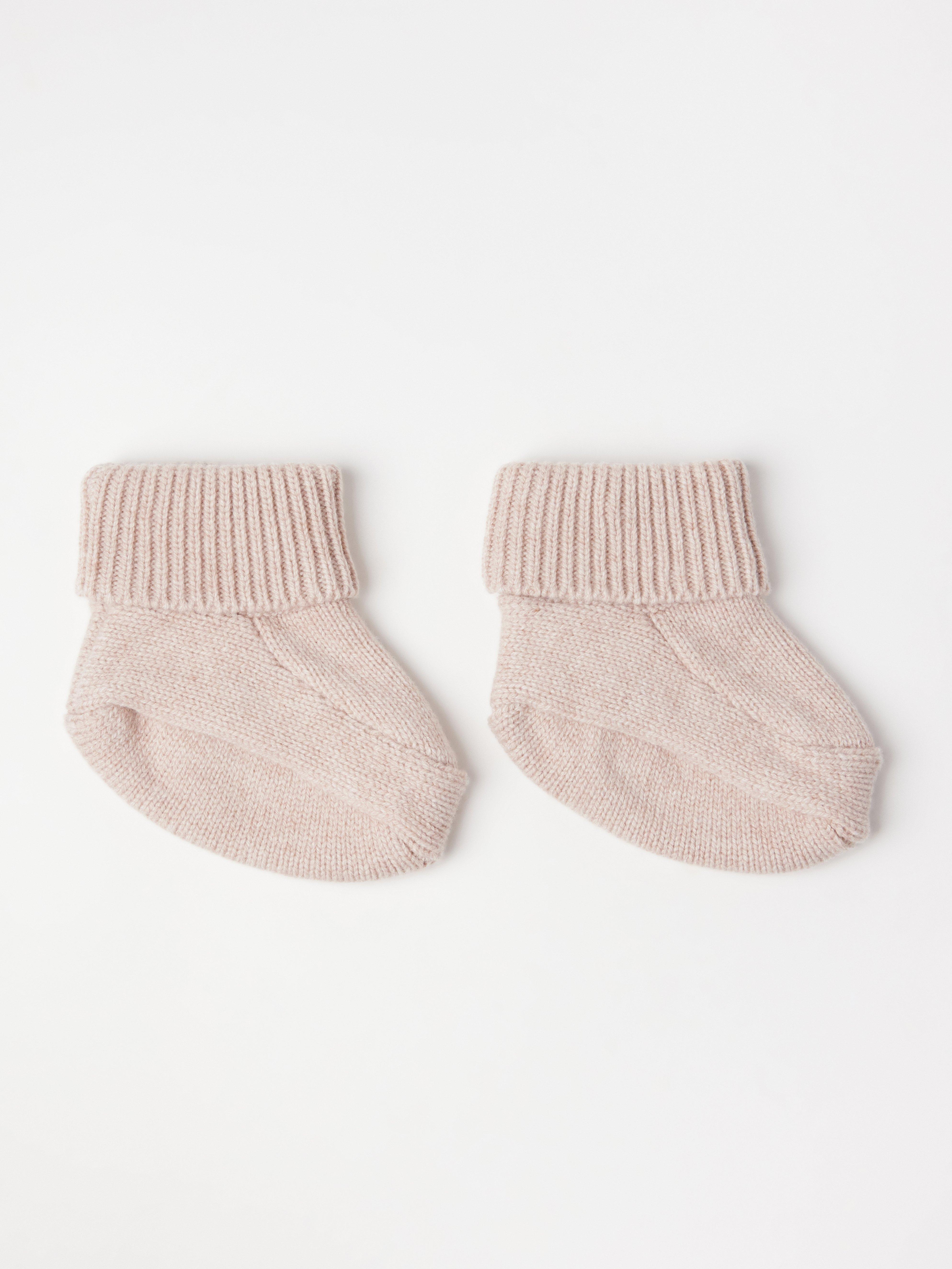 Varrettomat sukat - Lapset - Beige