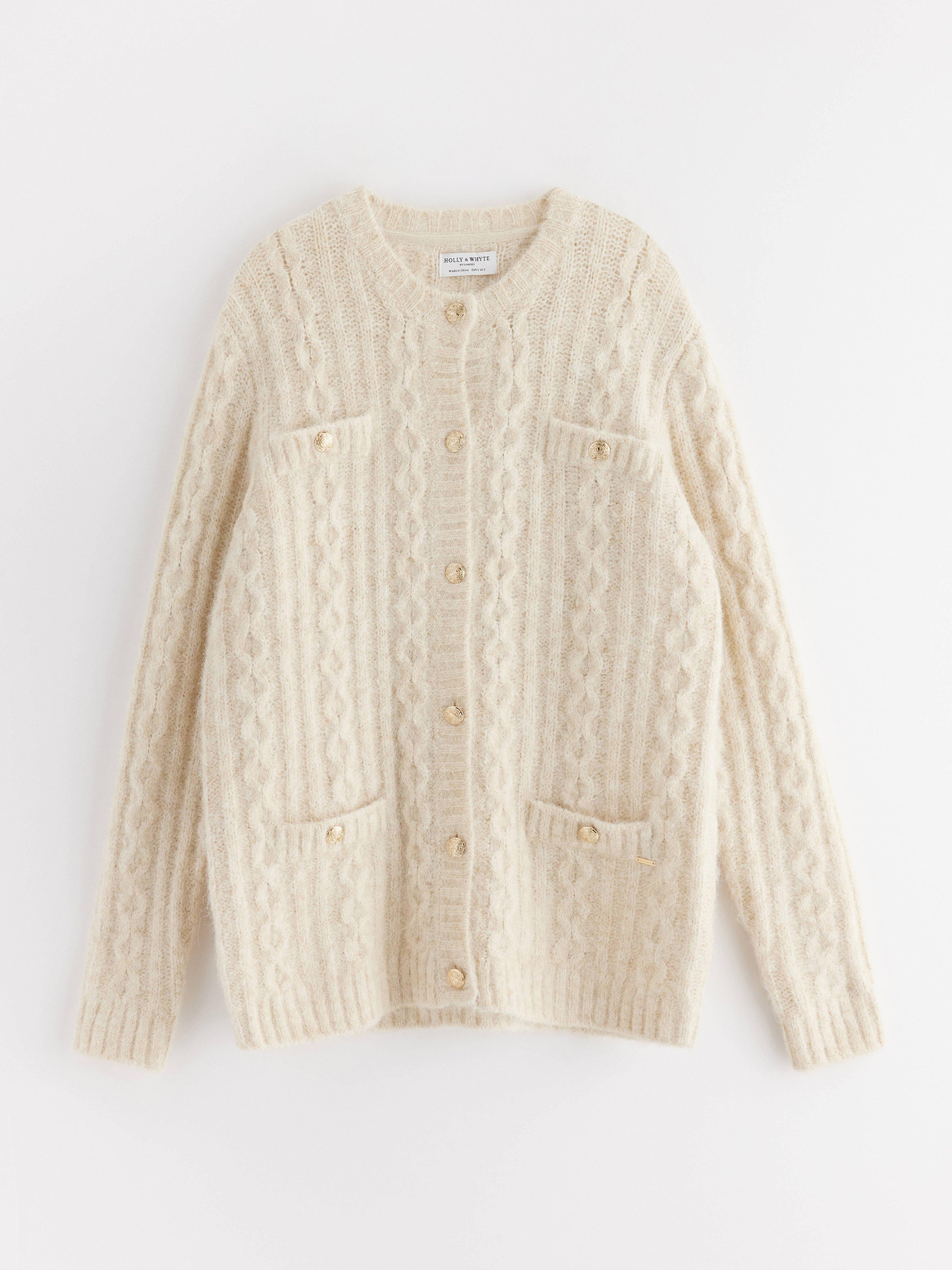 Cardigan - Womens Wear - Beige
