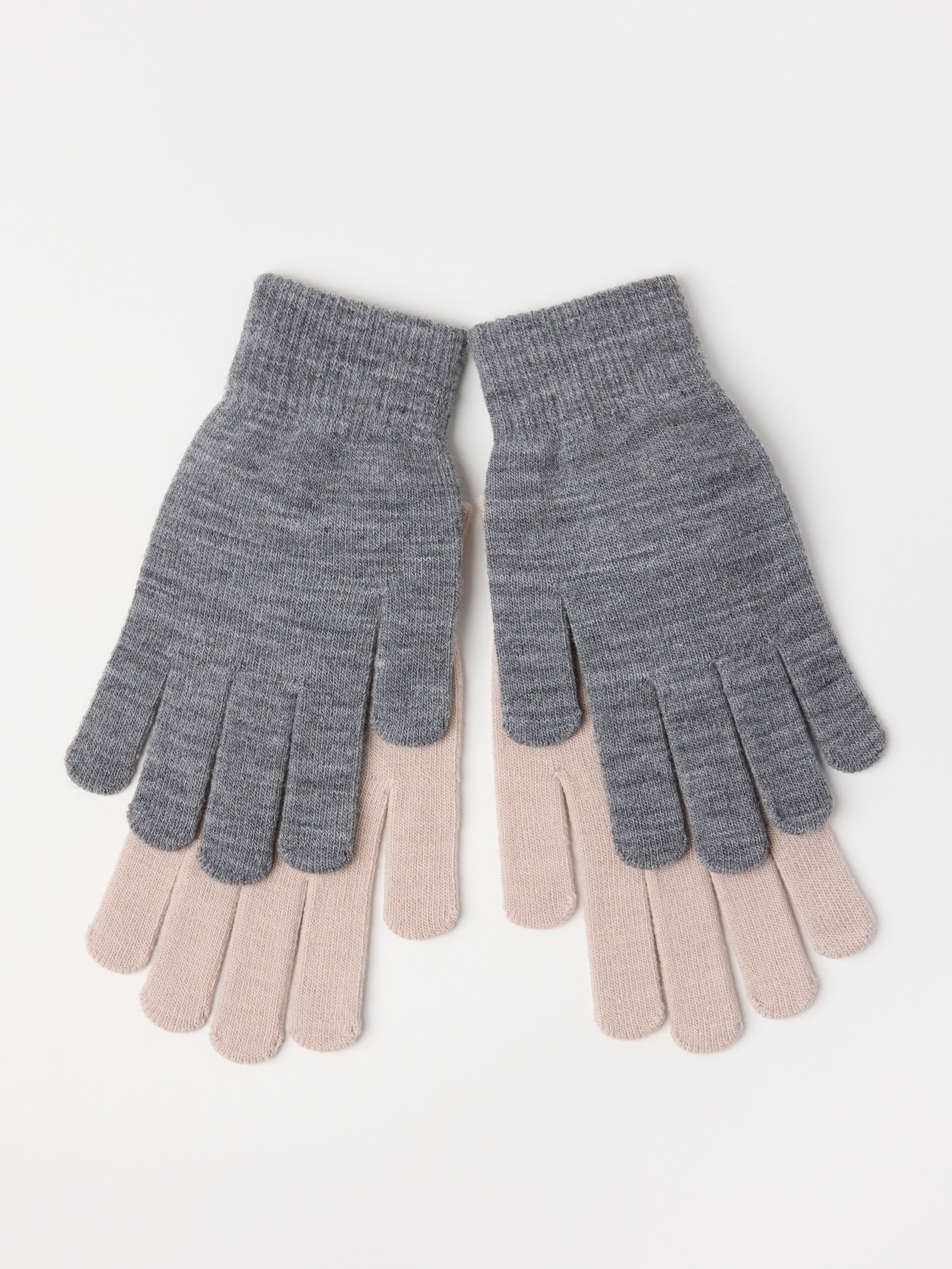 Gloves - Womens Wear - Grey