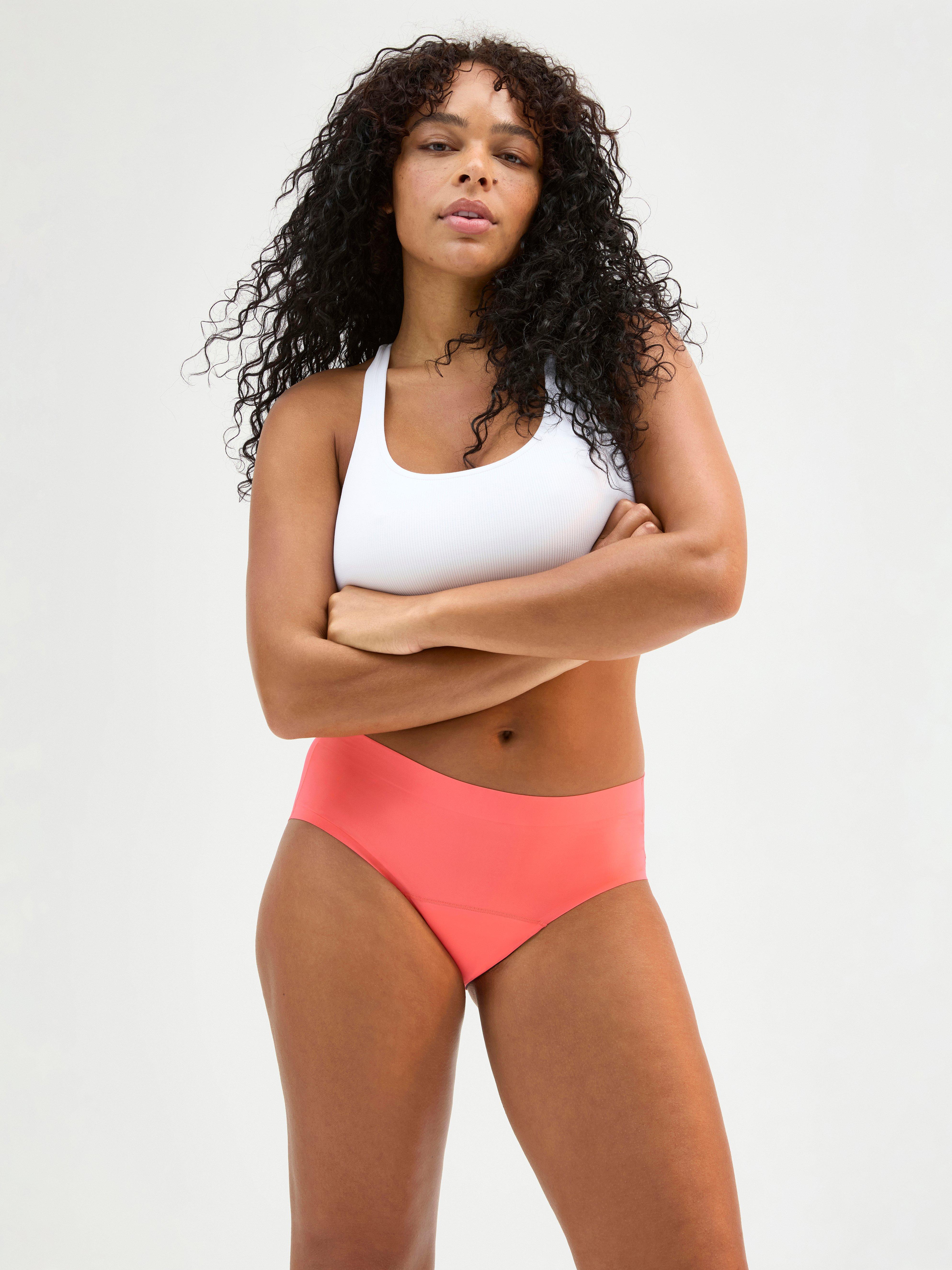 Period Proof Underwear - Female Engineering - Coral