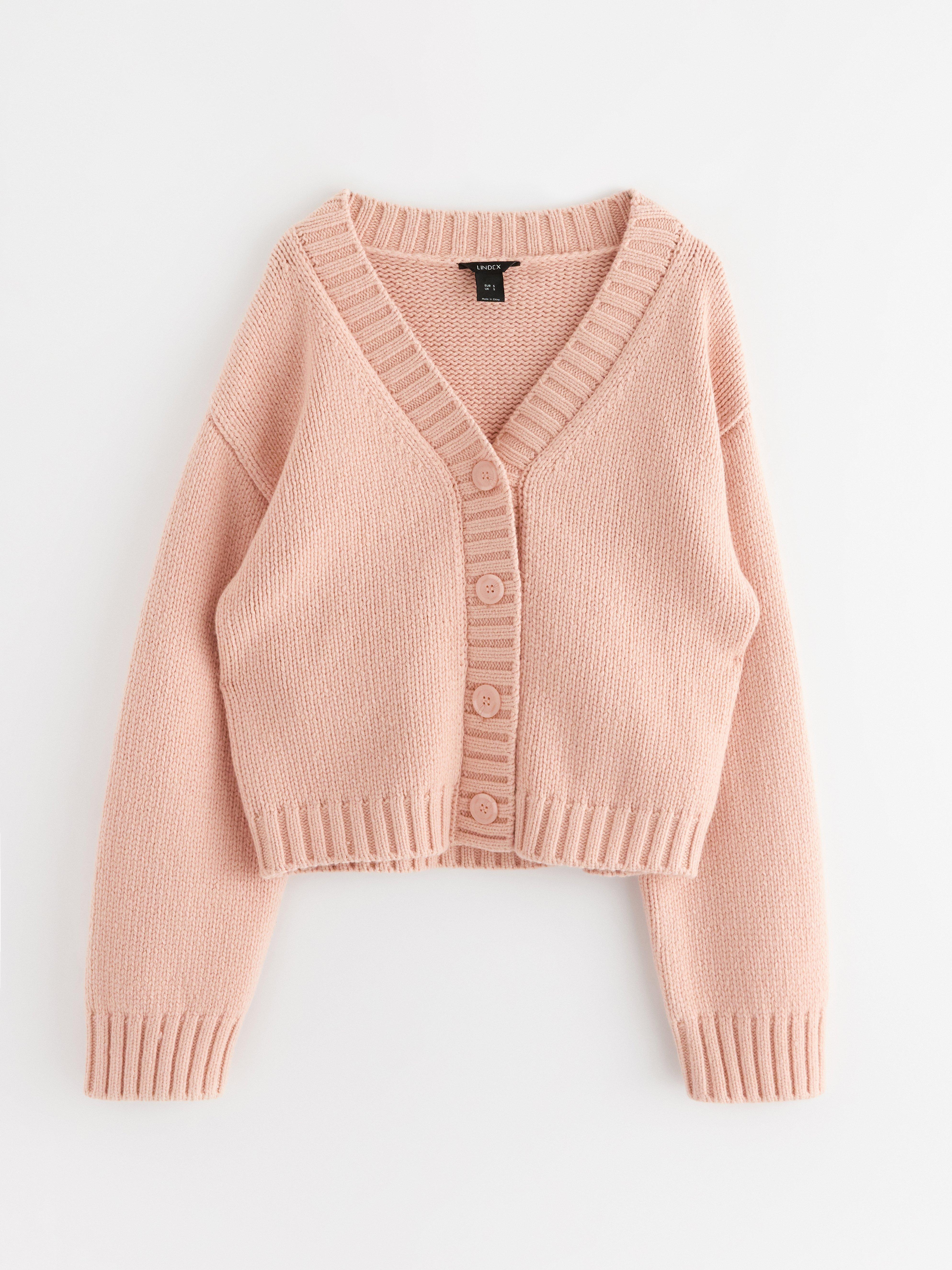 Cardigan - Dame - Rosa