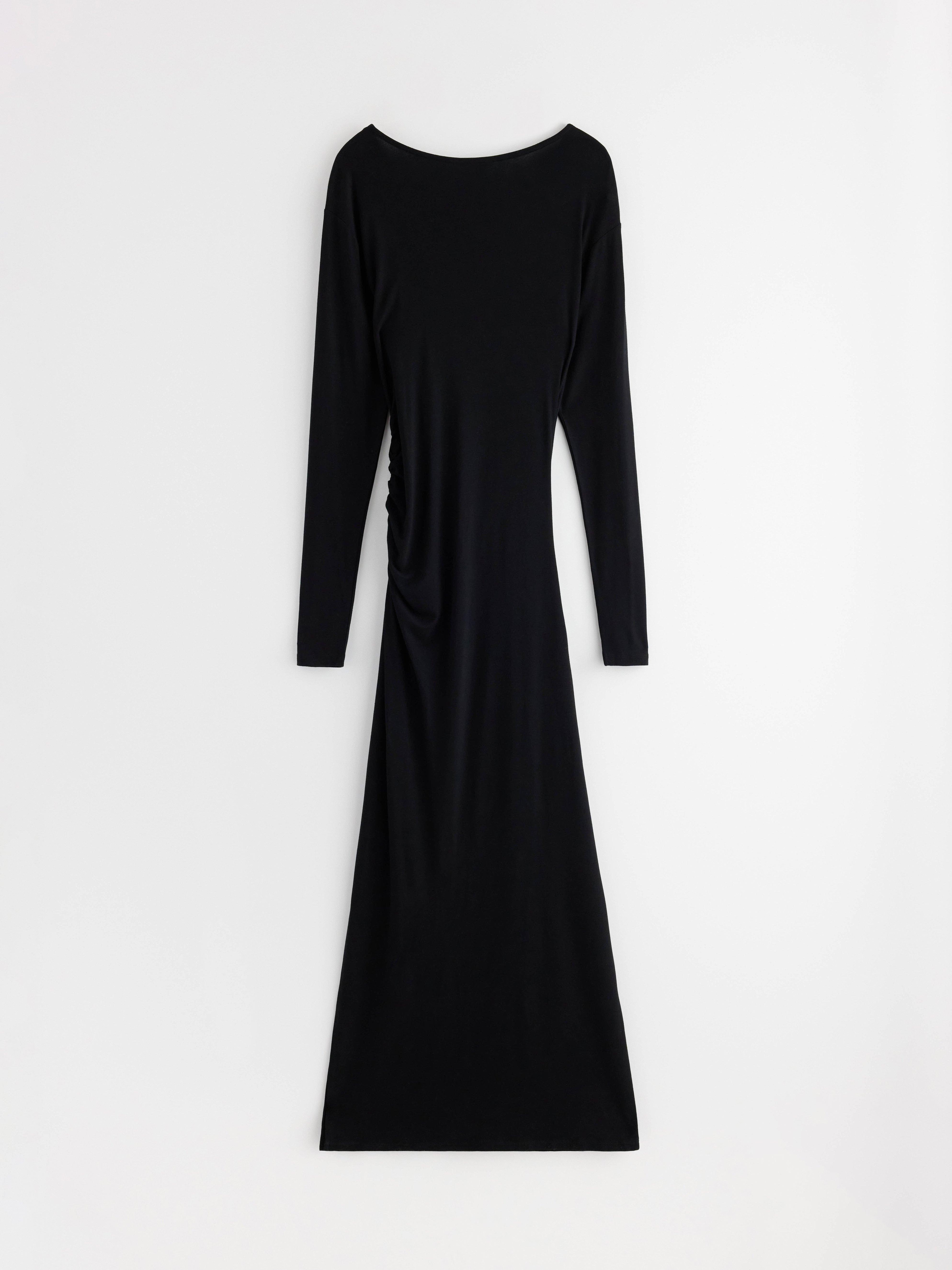 Wrap Dress - Womens Wear - Black