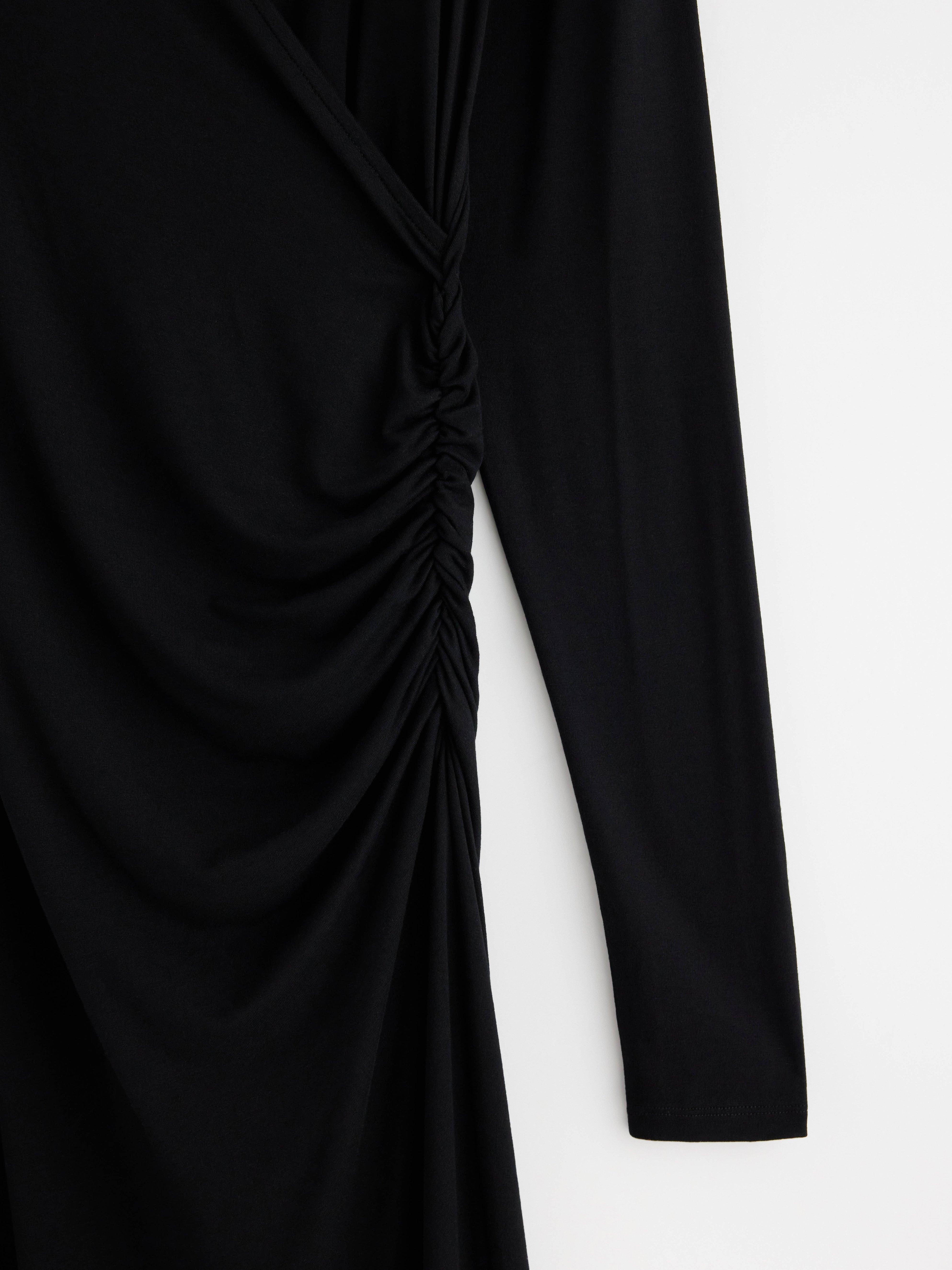Wrap Dress - Womens Wear - Black