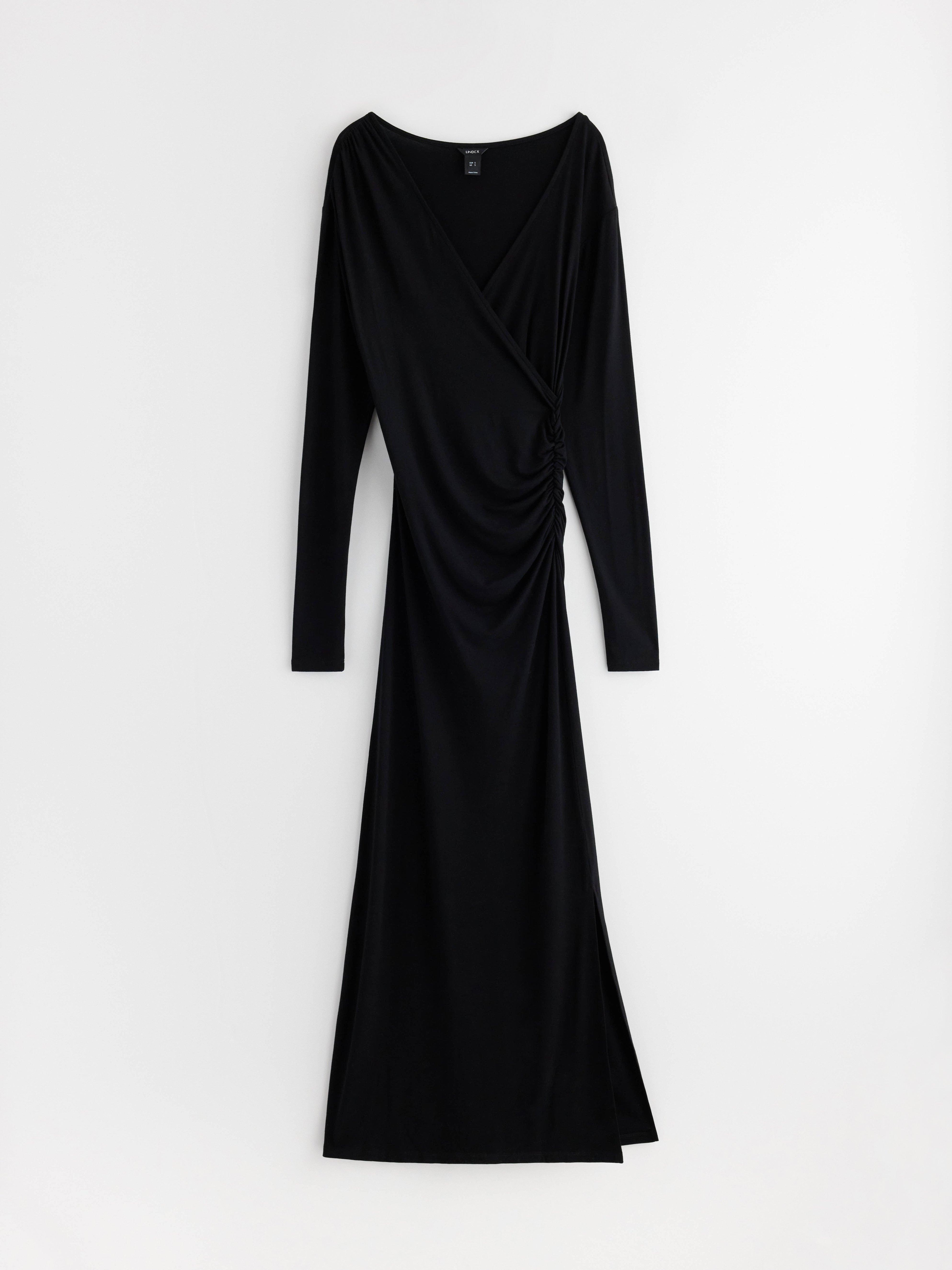 Wrap Dress - Womens Wear - Black