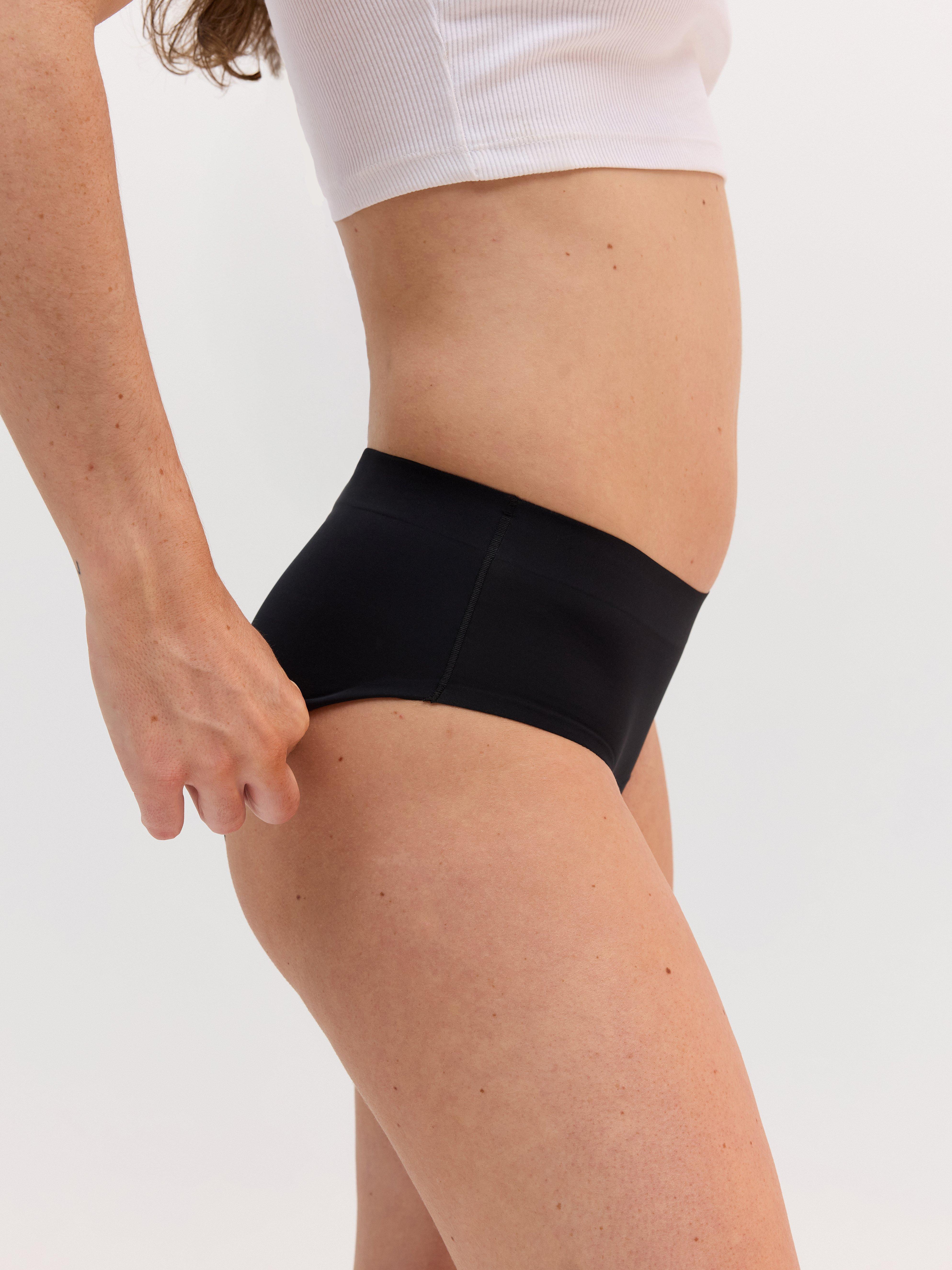 Menstruationssikkert undertøj - Female Engineering - Sort