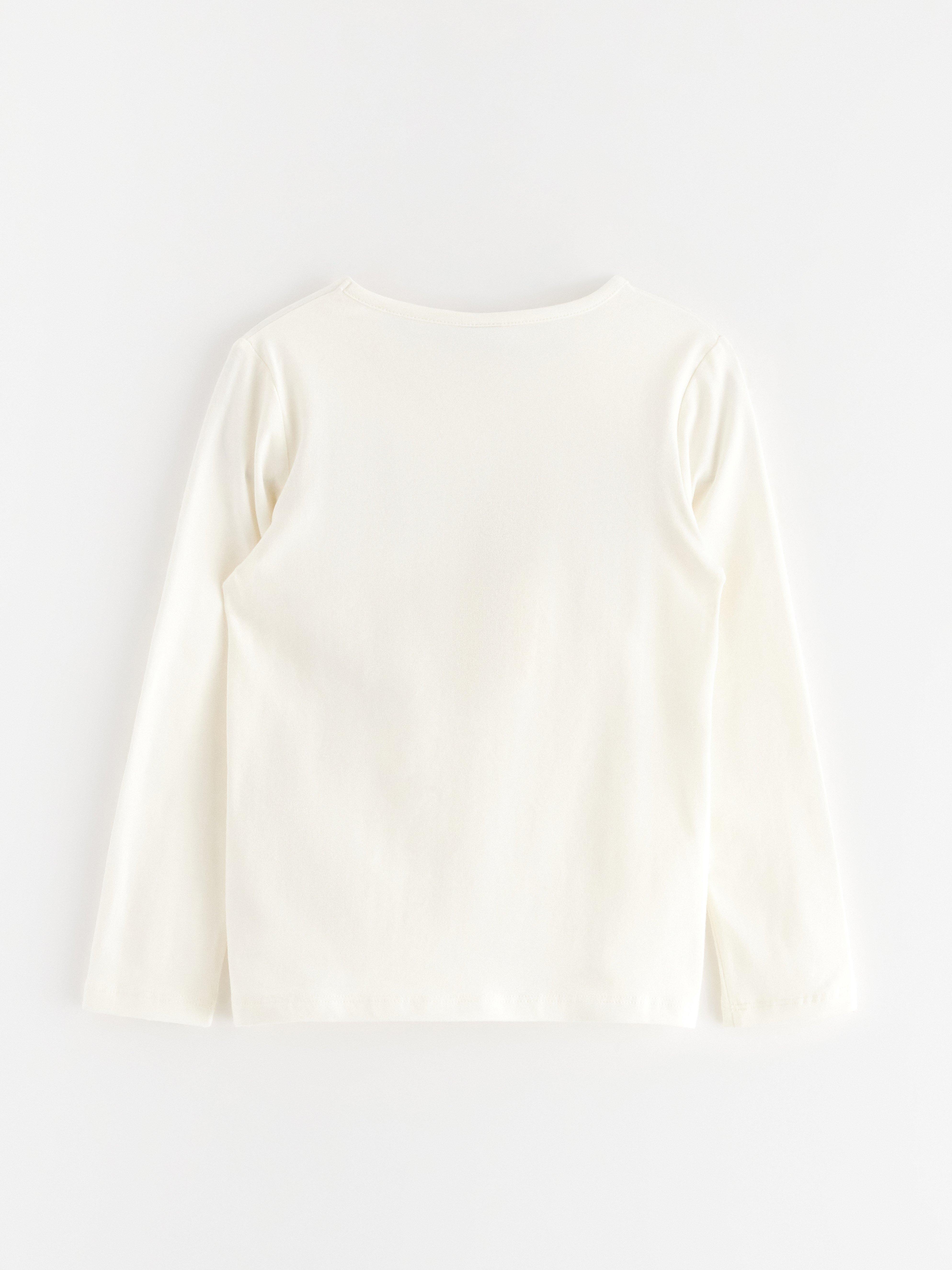 Top - Kids Wear - White