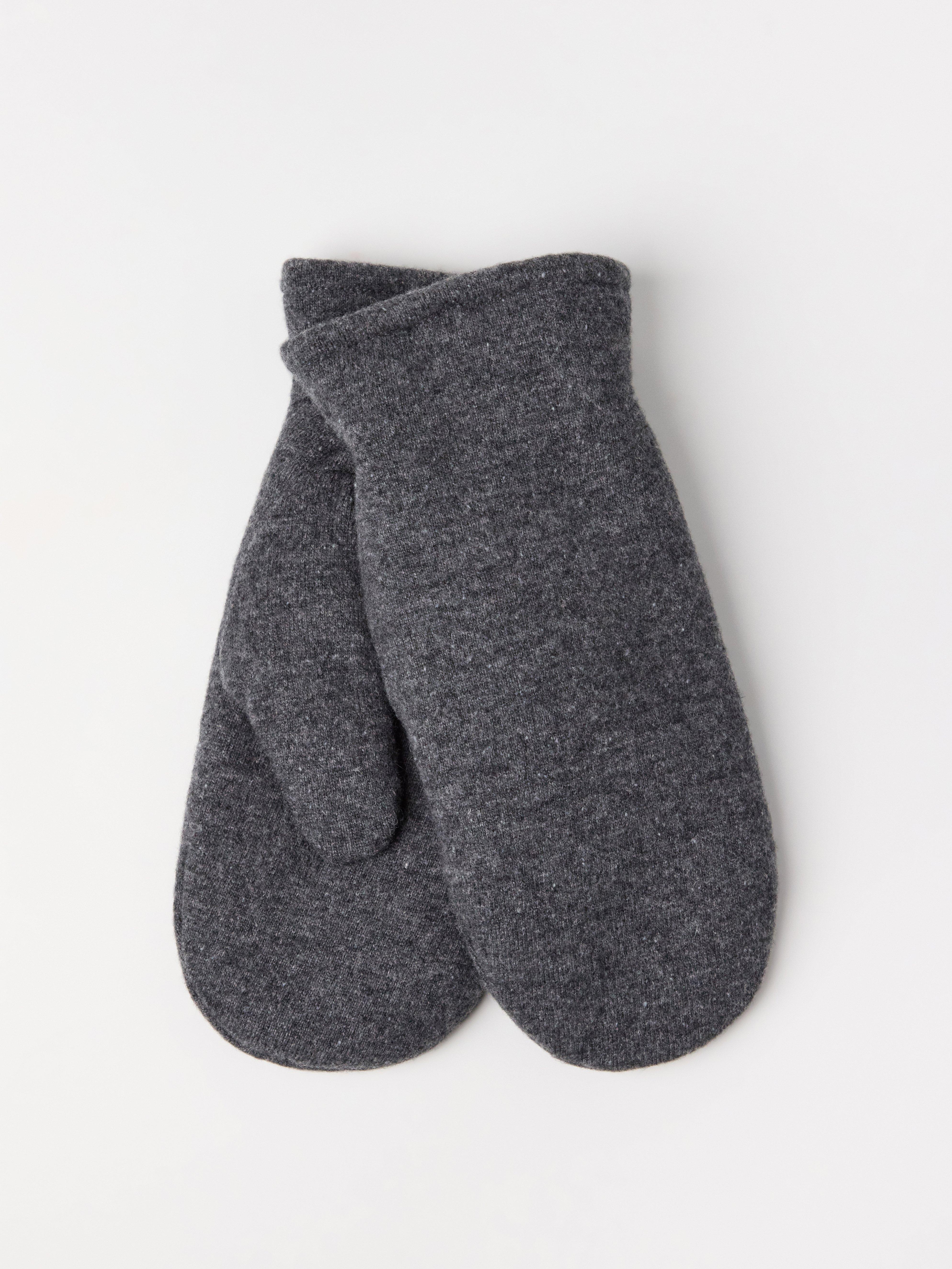 Mittens - Womens Wear - Grey