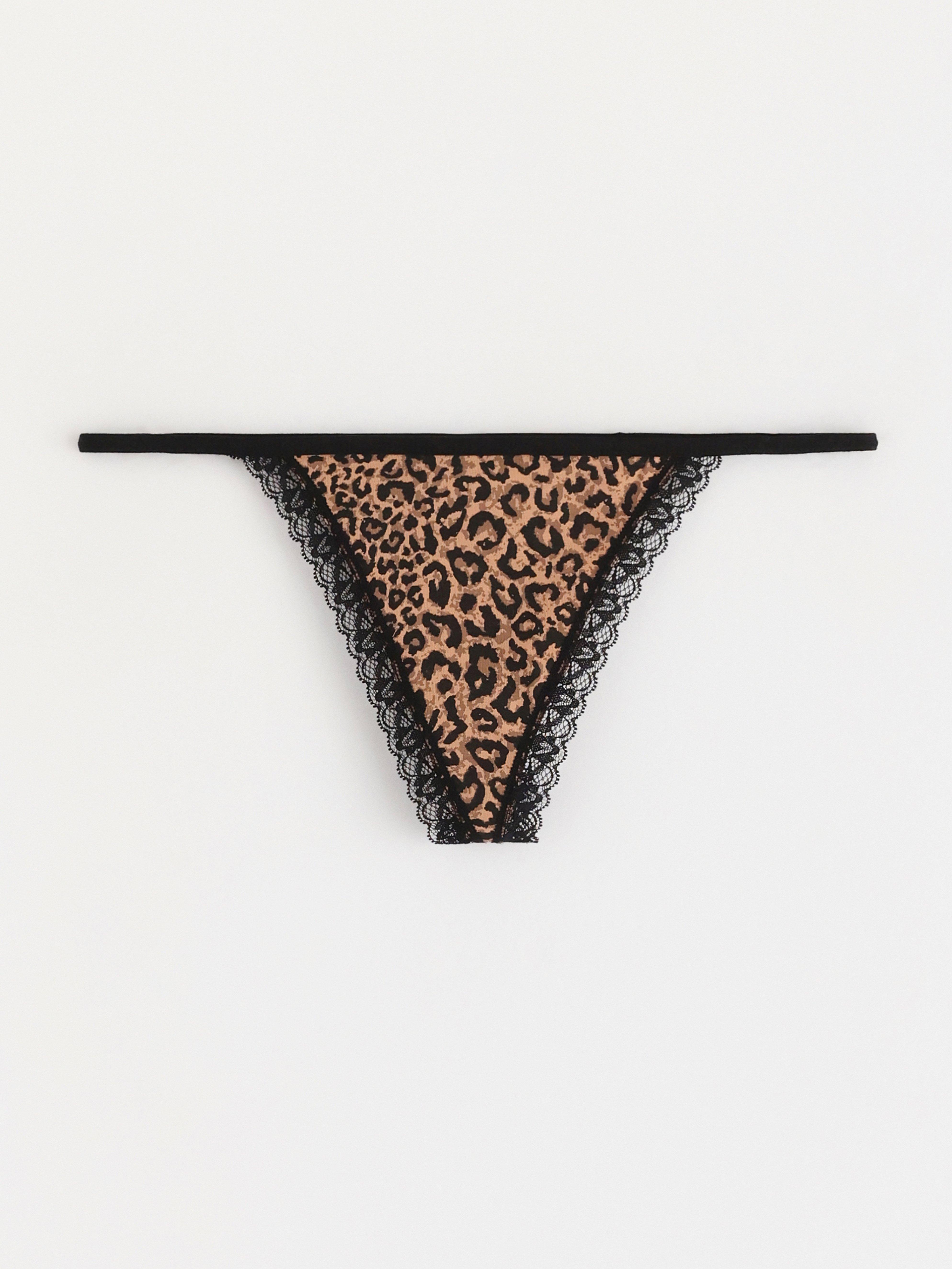 Thong Low - Lingerie - Beige