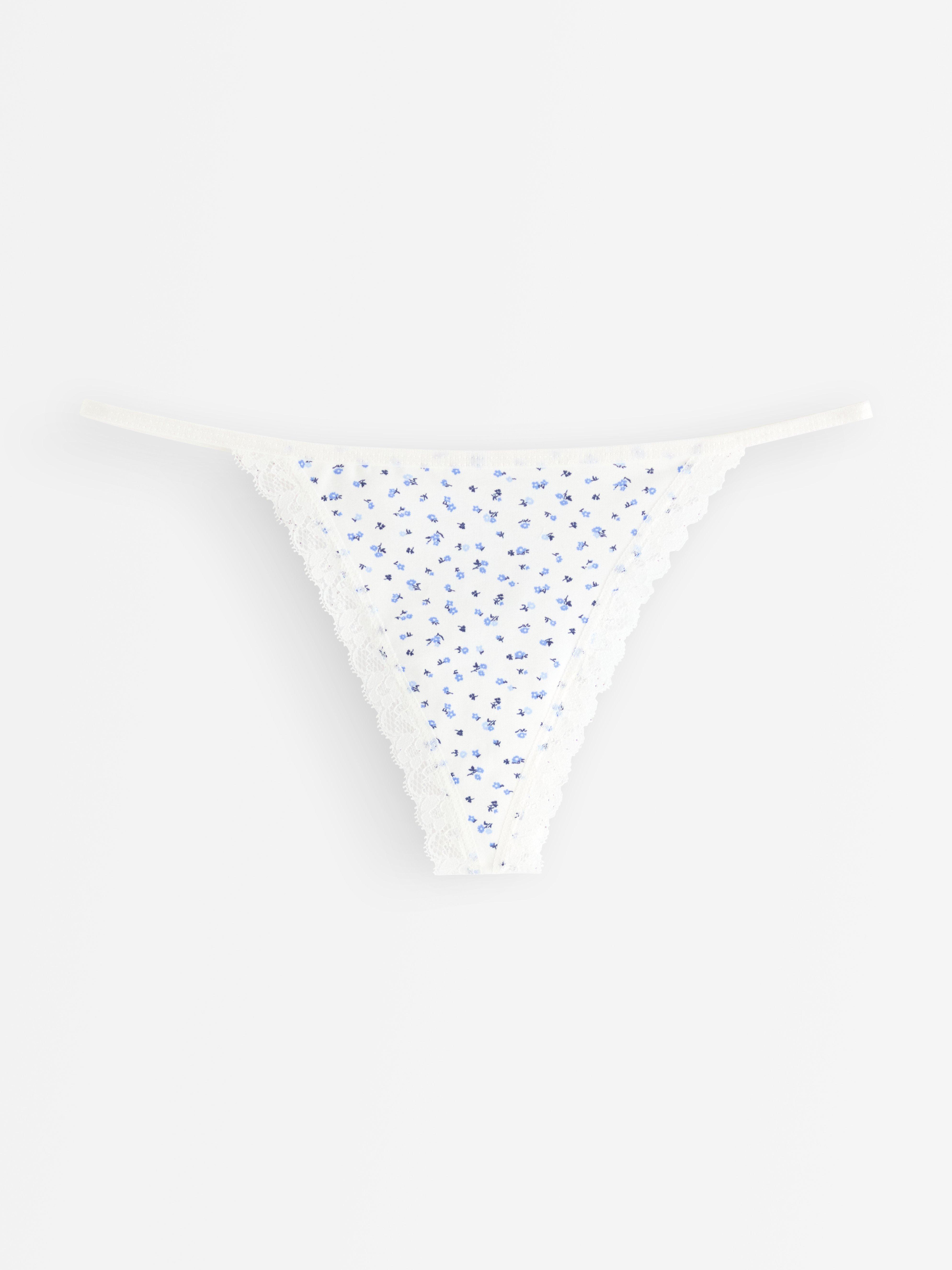 Thong Low - Lingerie - White