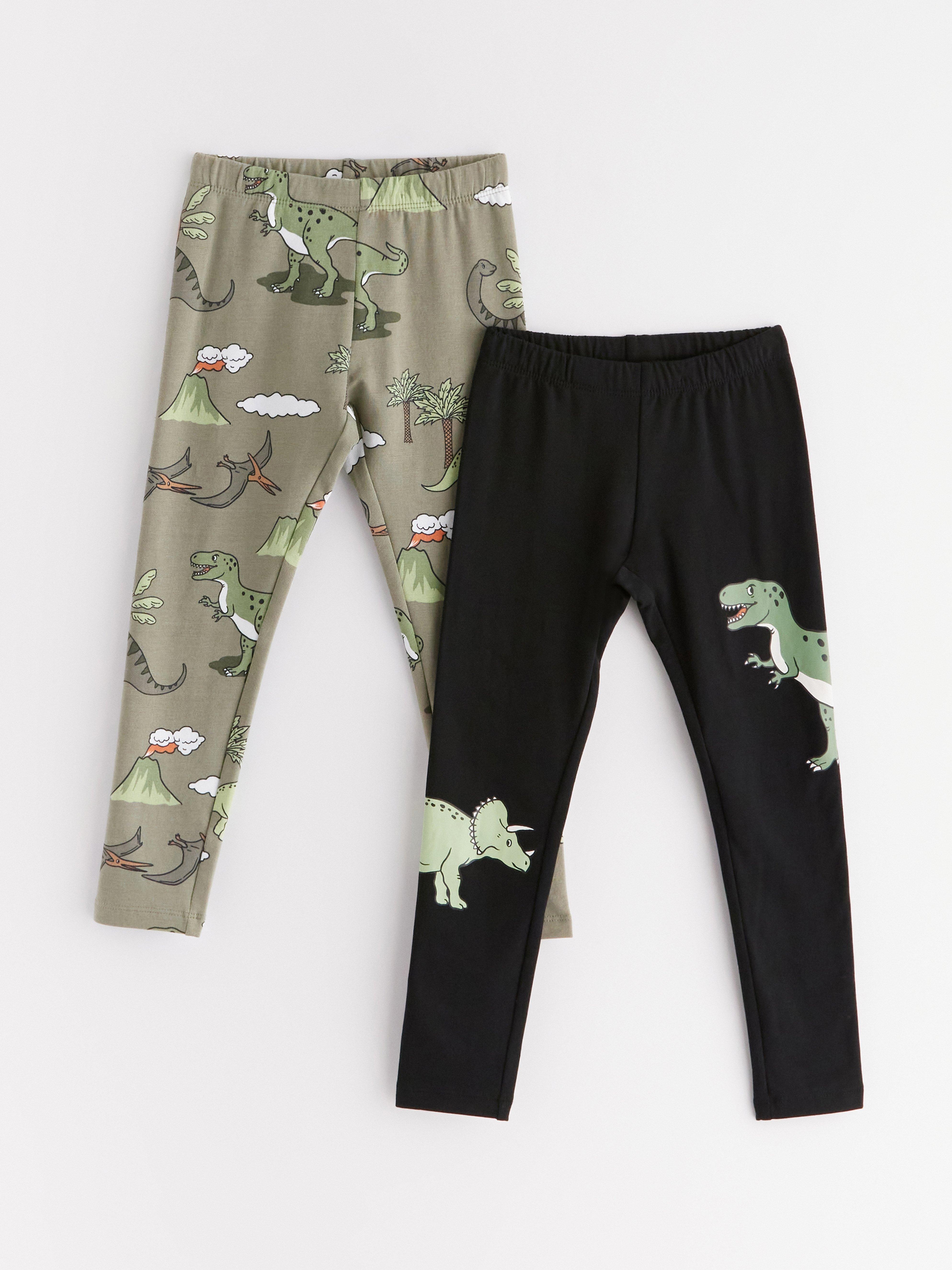 Leggings - Barn - Grønn