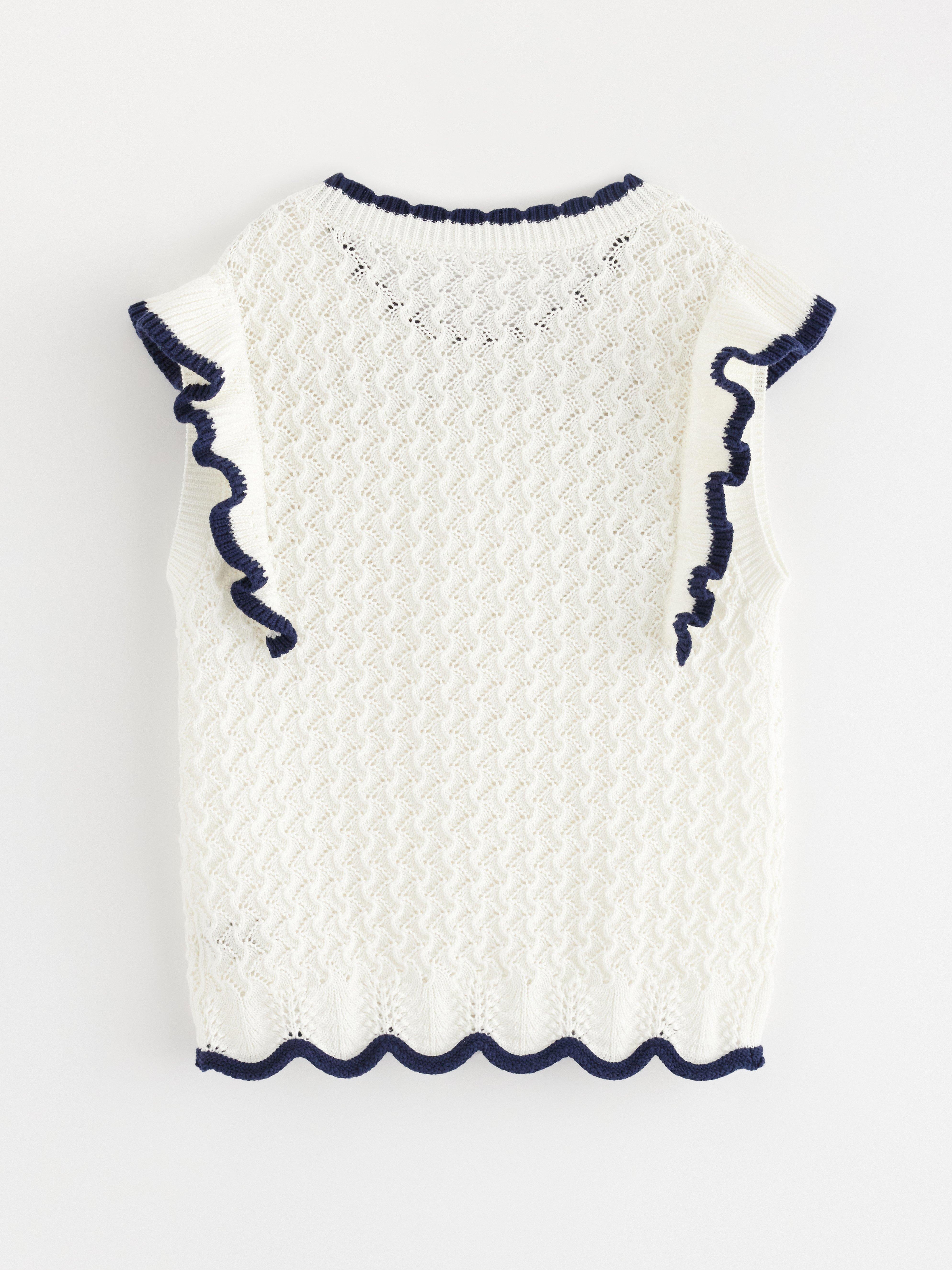 Vest - Kids Wear - White