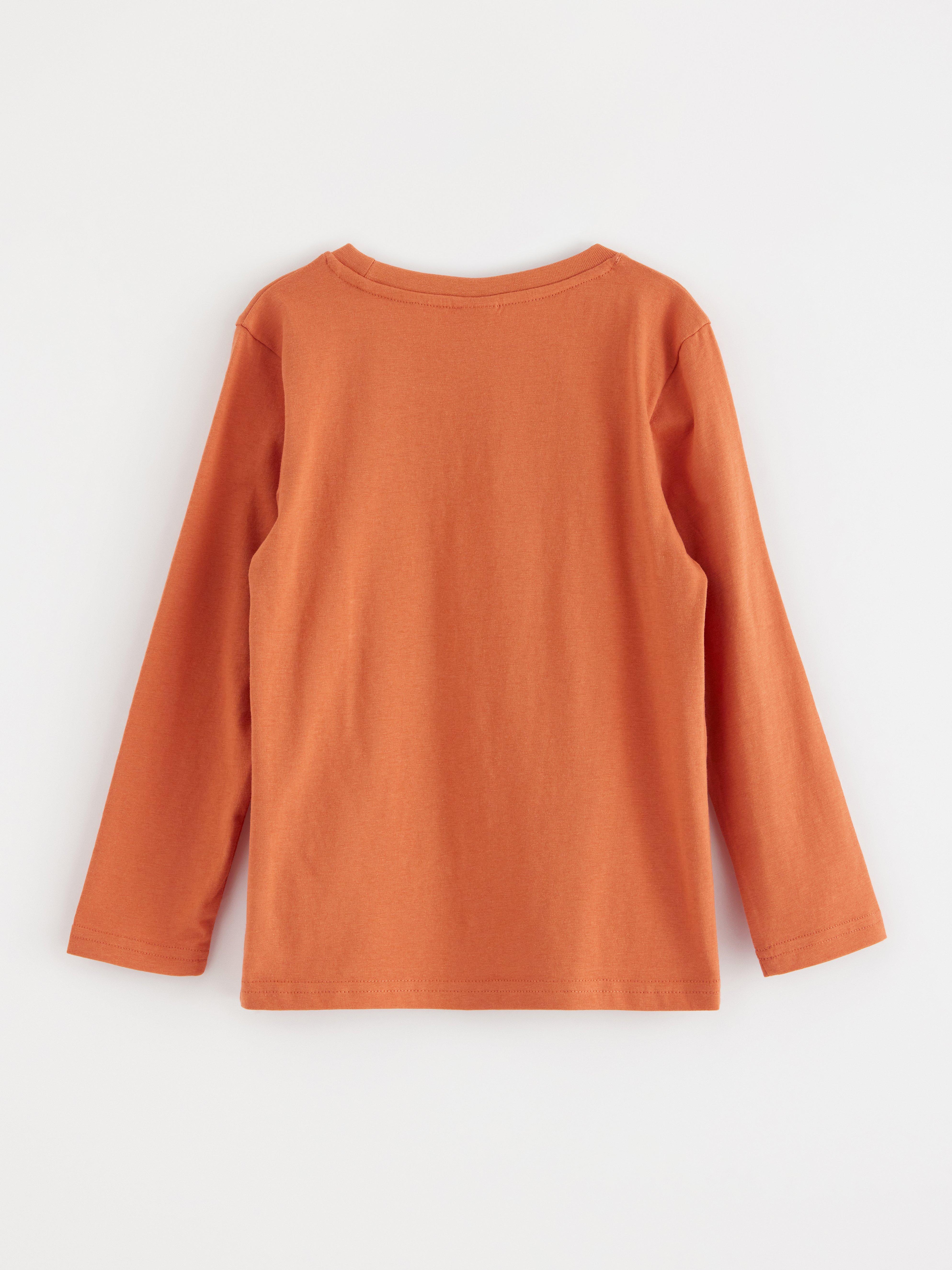Top - Kids Wear - Orange